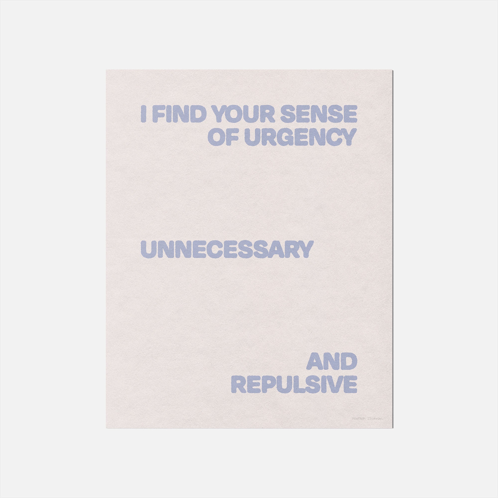 URGENCY PRINT