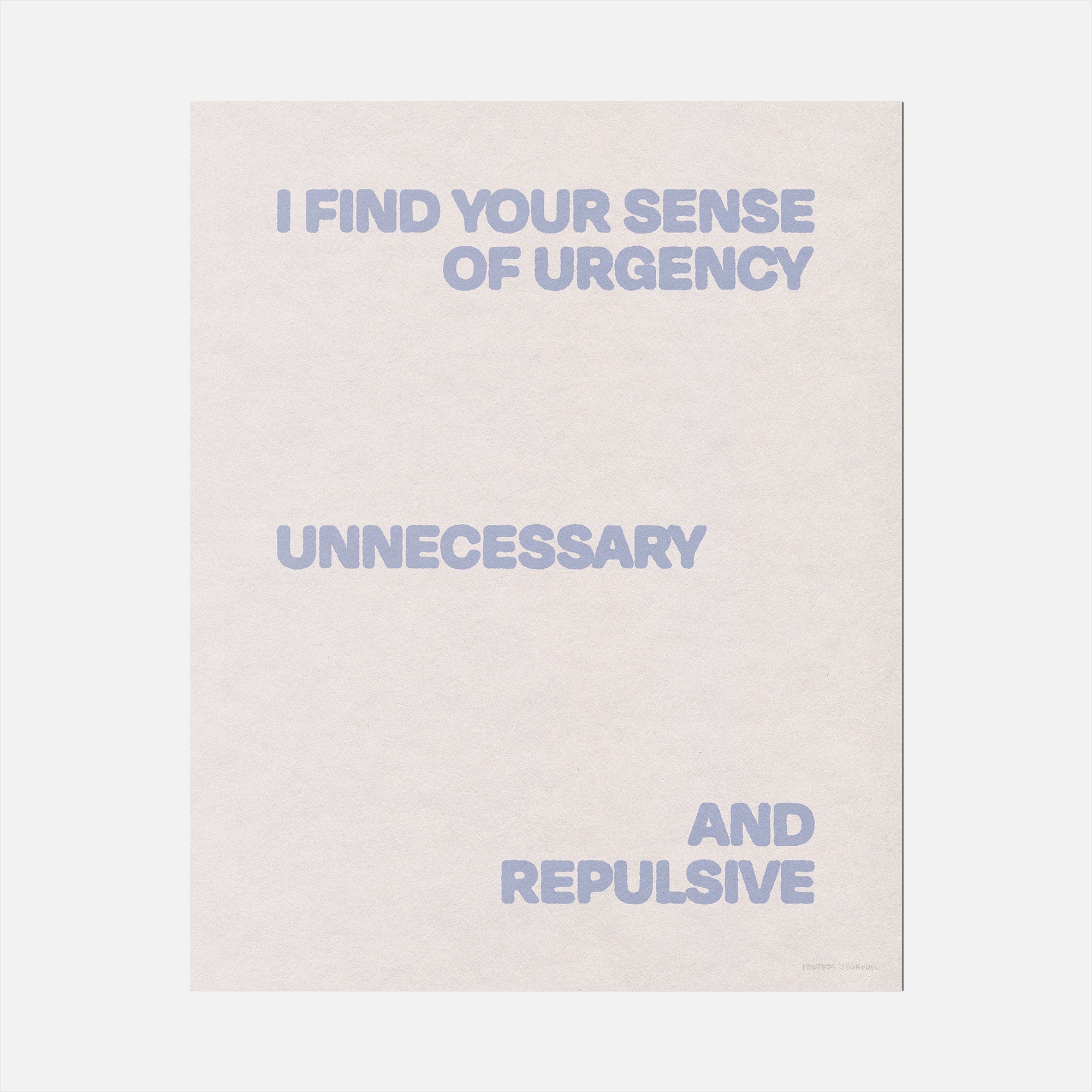 URGENCY PRINT