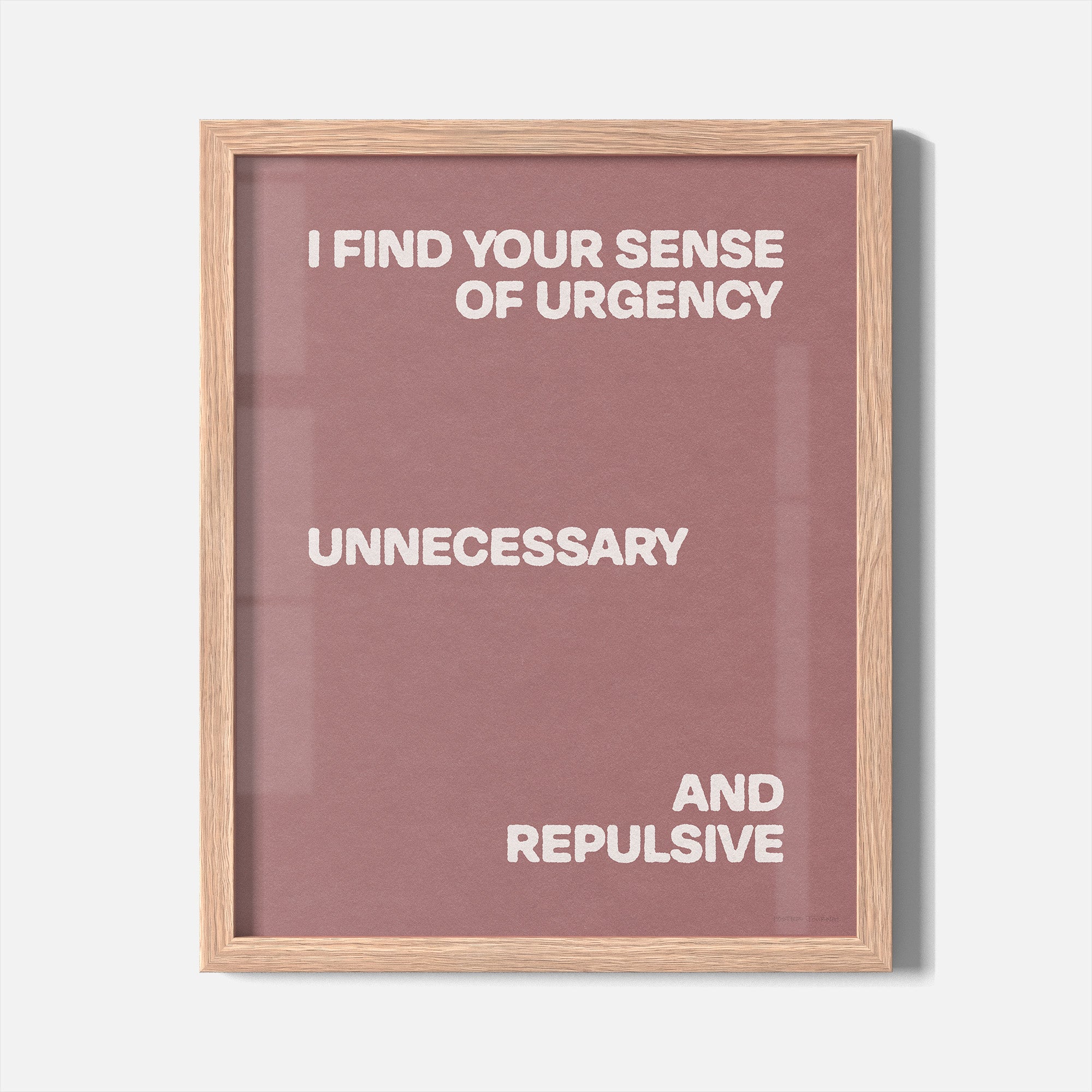 URGENCY PRINT