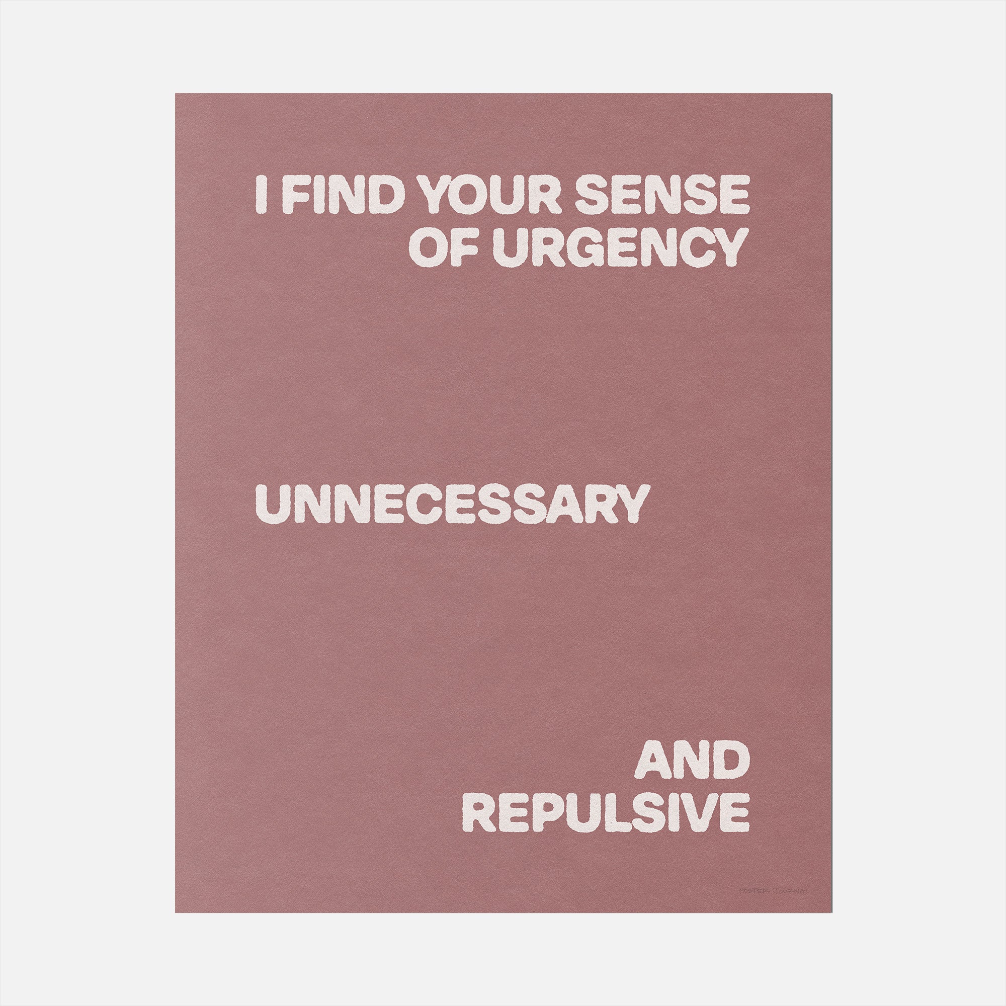URGENCY PRINT