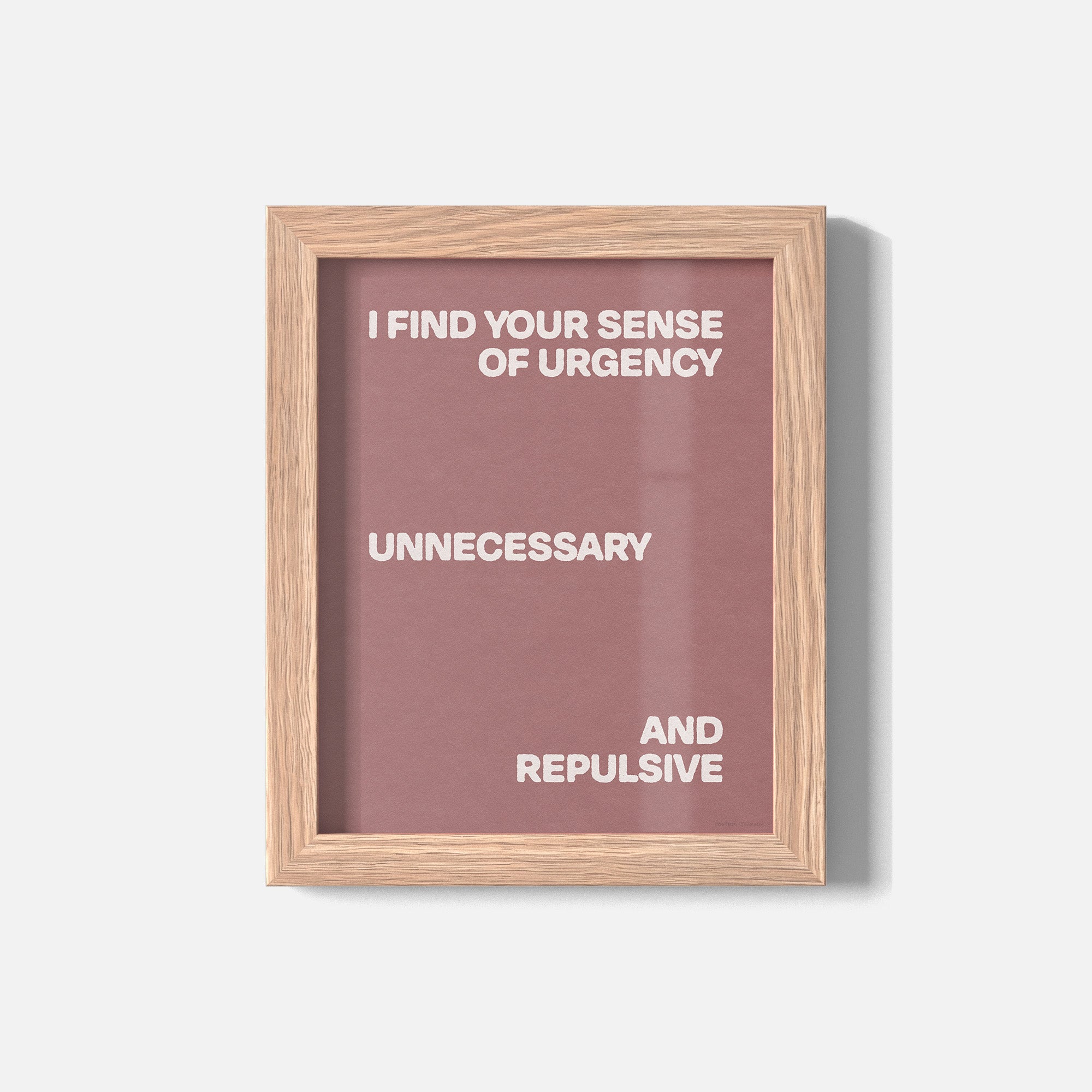 URGENCY PRINT
