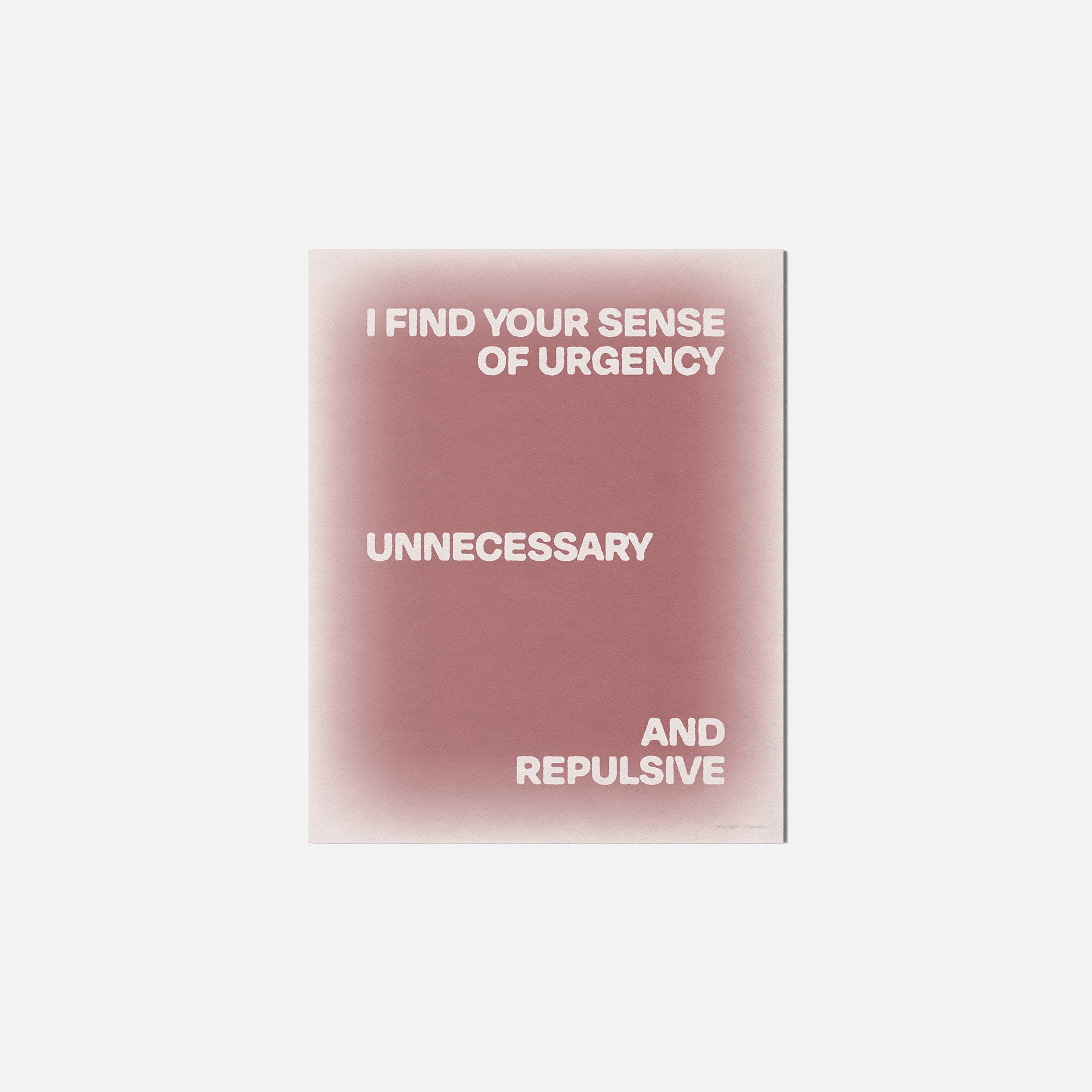 URGENCY PRINT