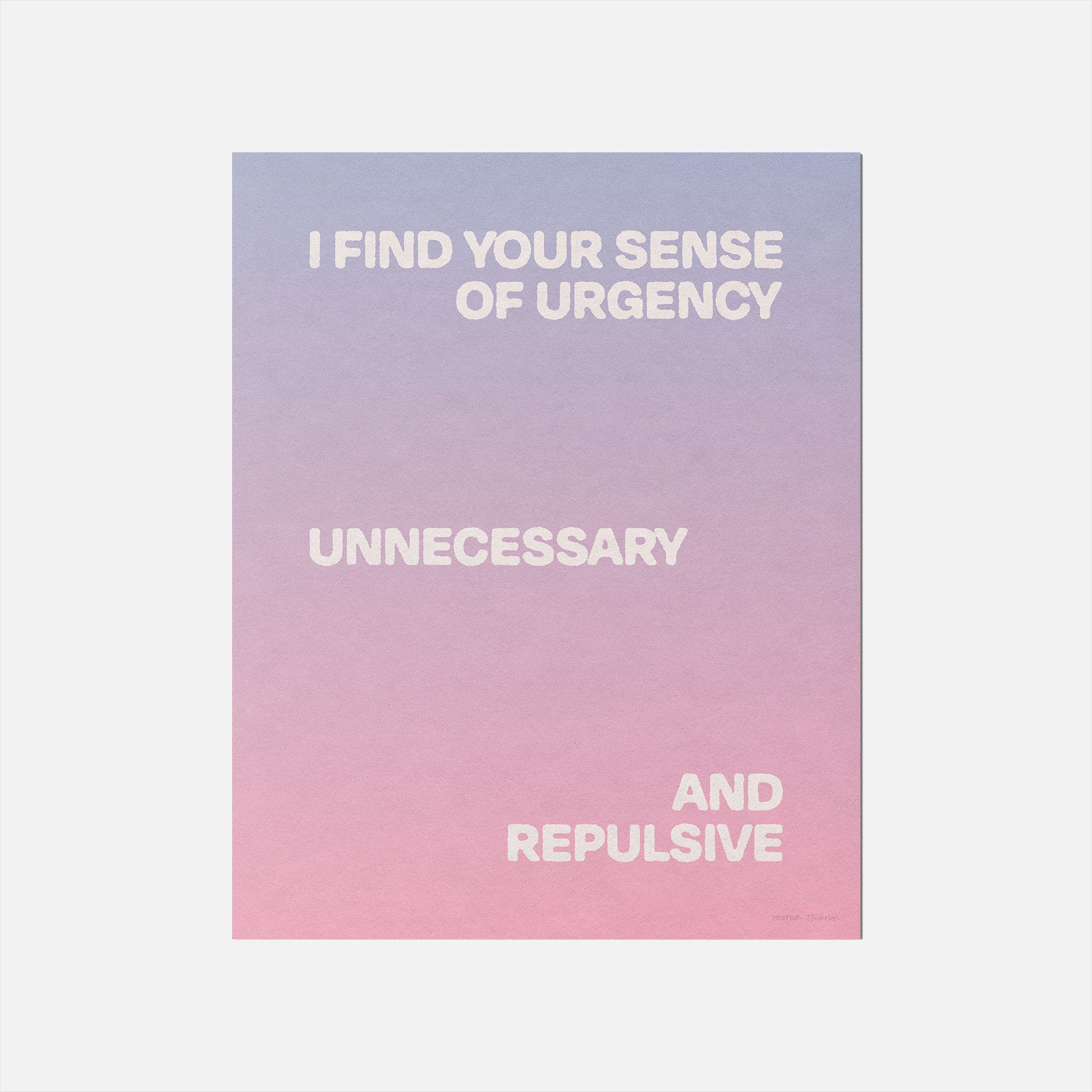 URGENCY PRINT