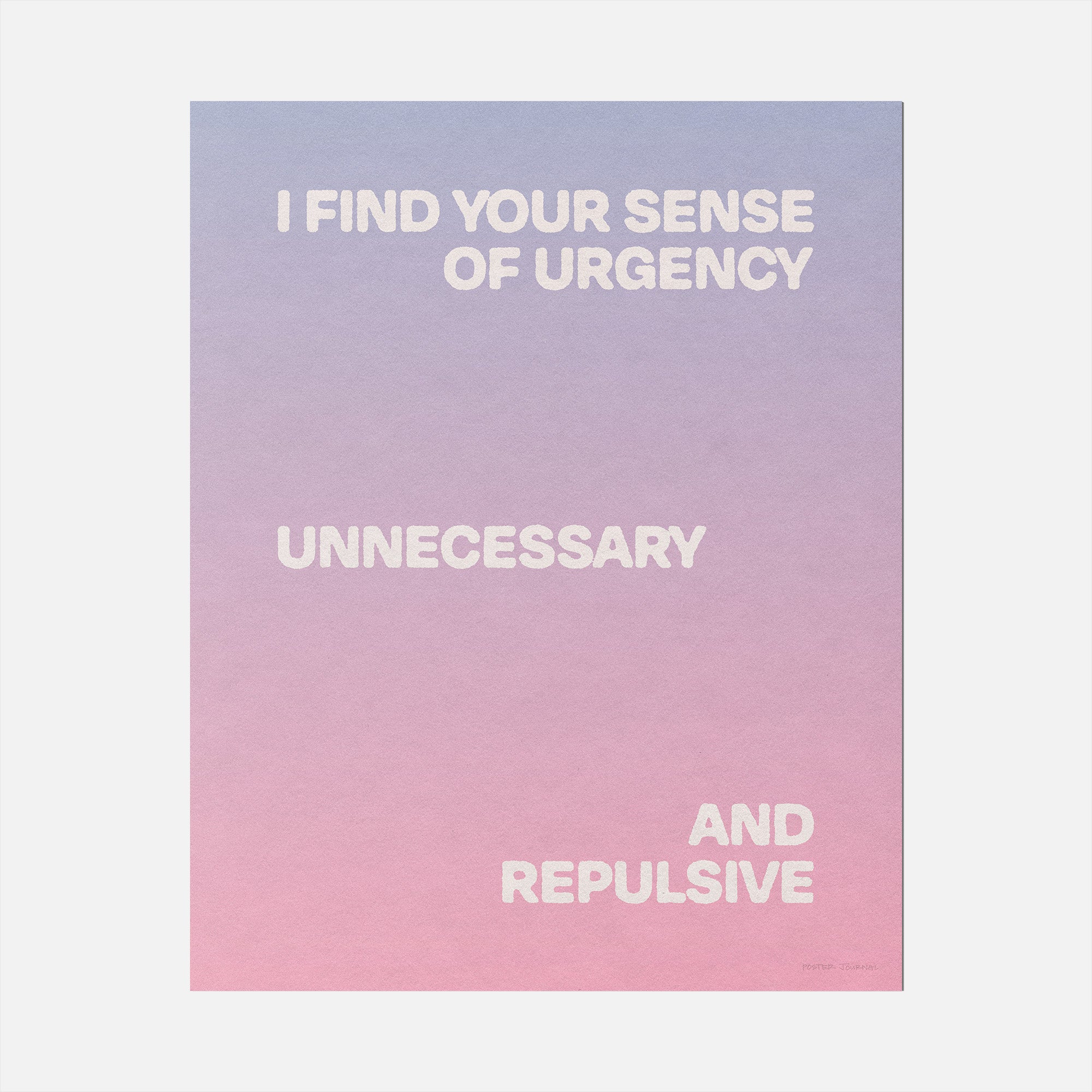 URGENCY PRINT