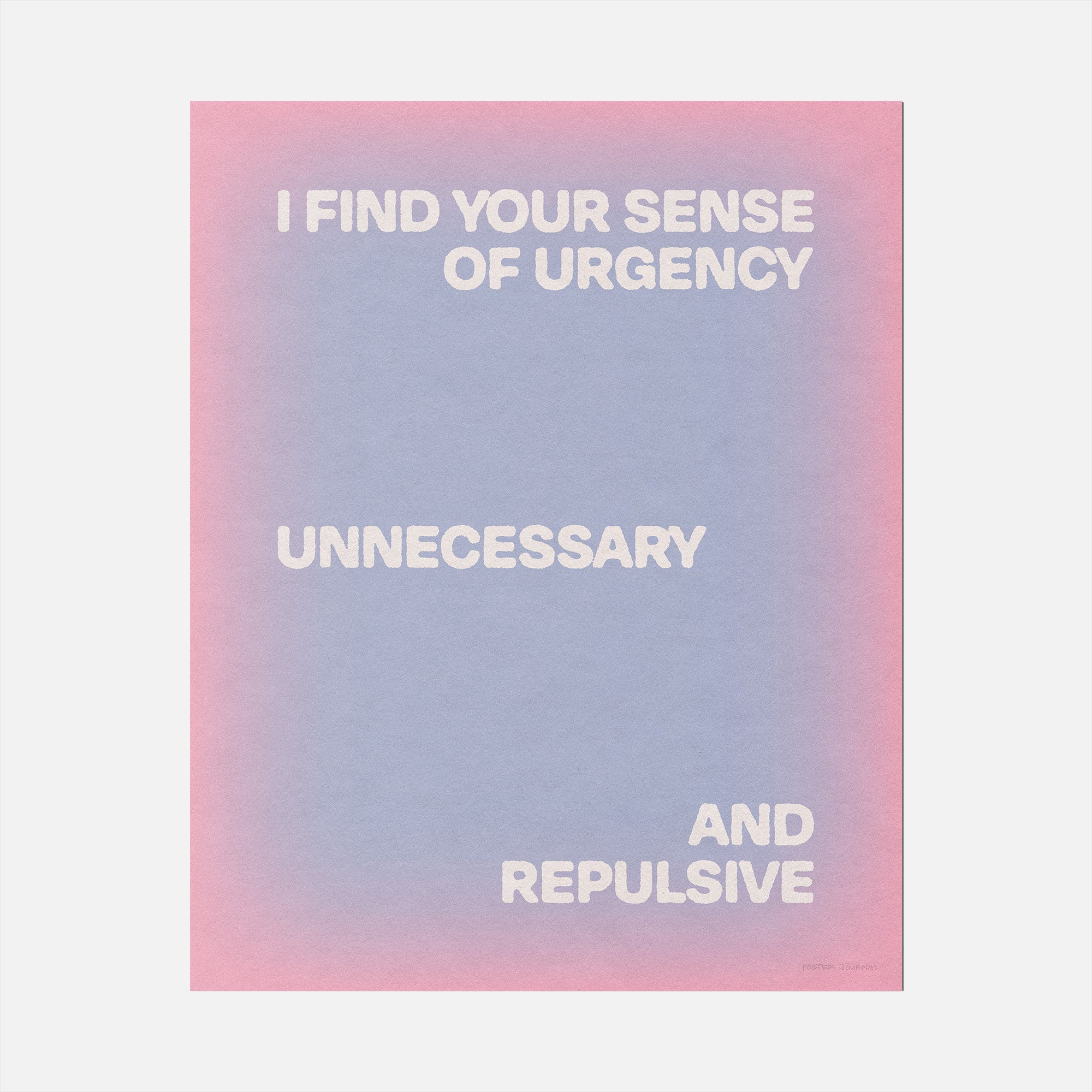 URGENCY PRINT