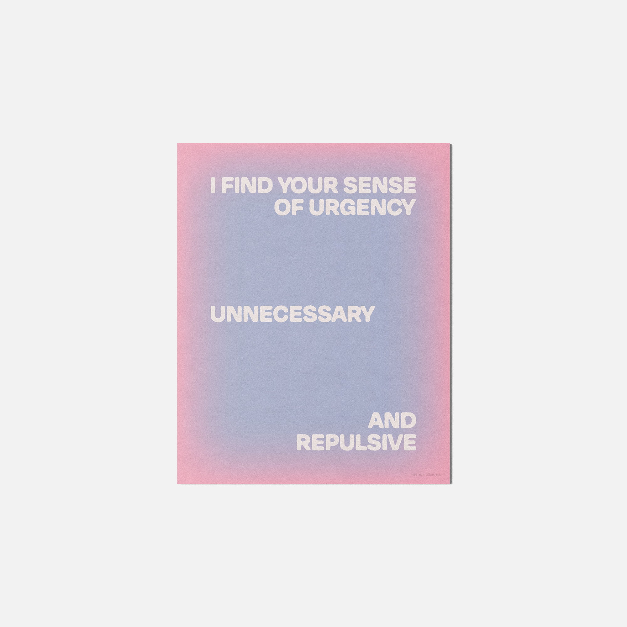 URGENCY PRINT