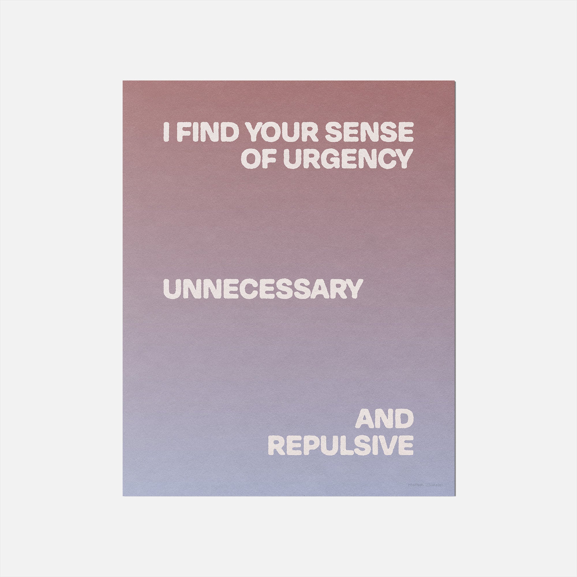 URGENCY PRINT