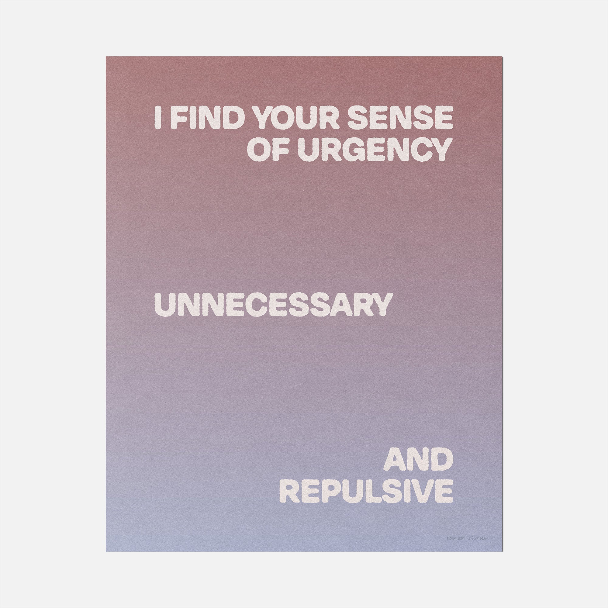 URGENCY PRINT