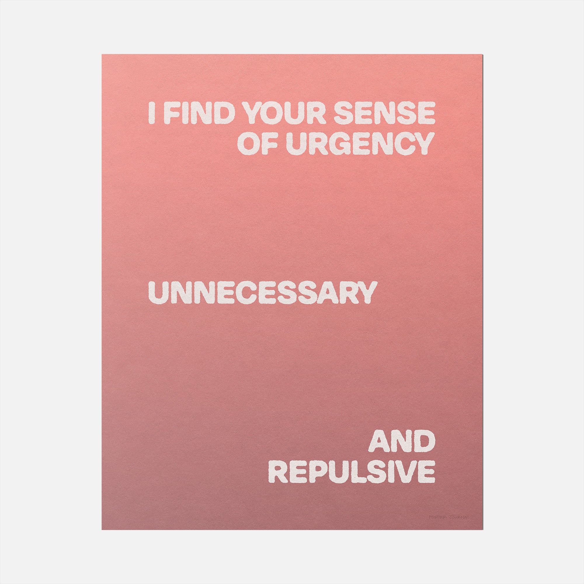 URGENCY PRINT