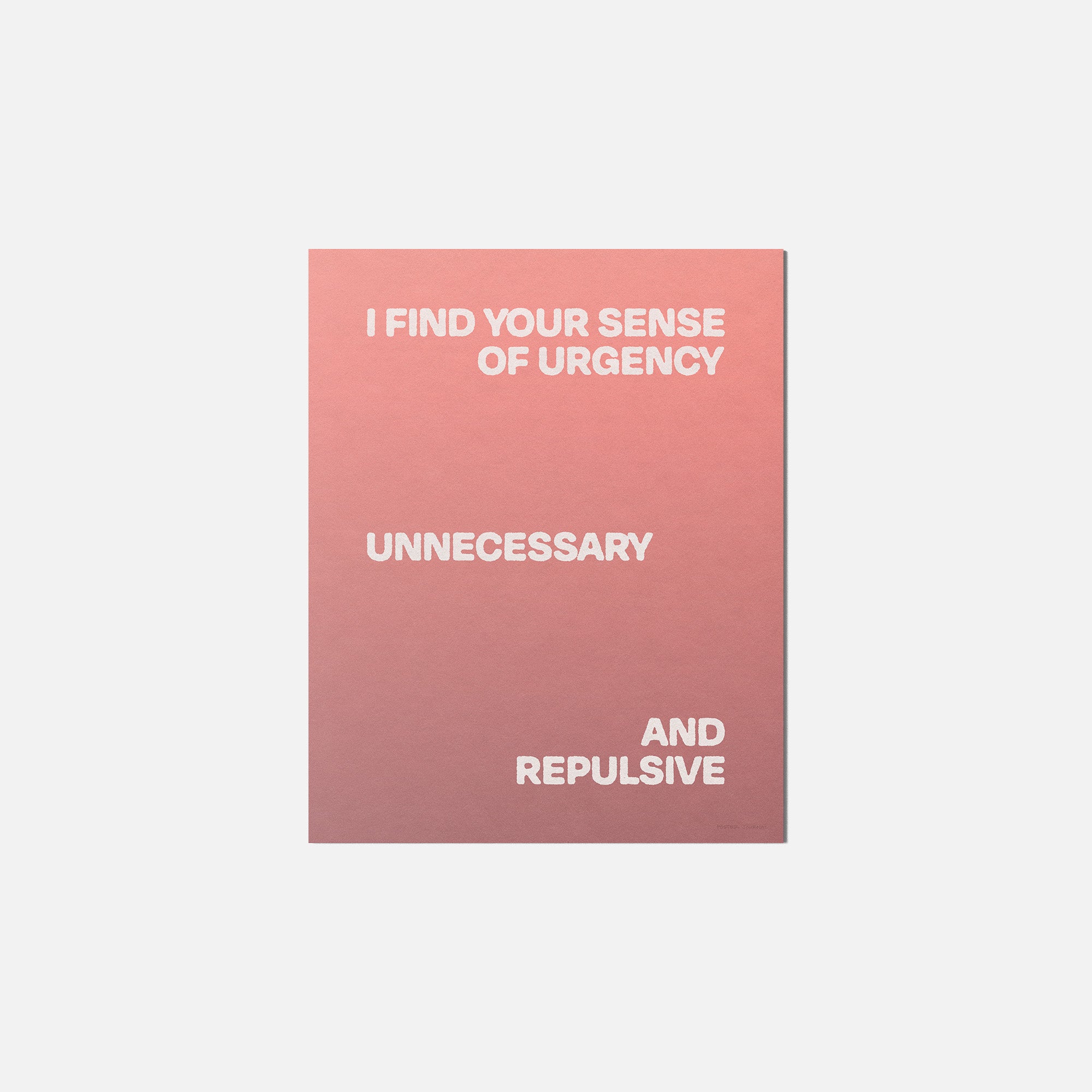 URGENCY PRINT