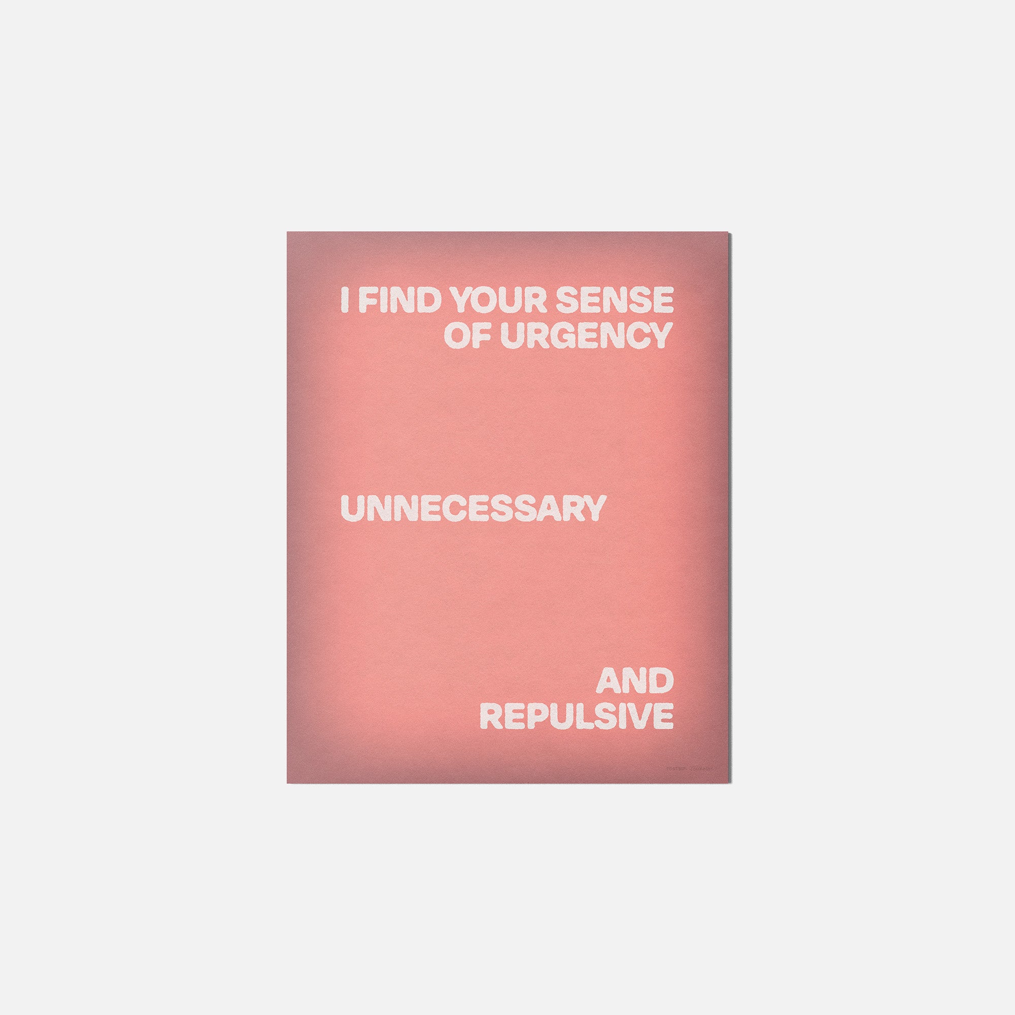 URGENCY PRINT