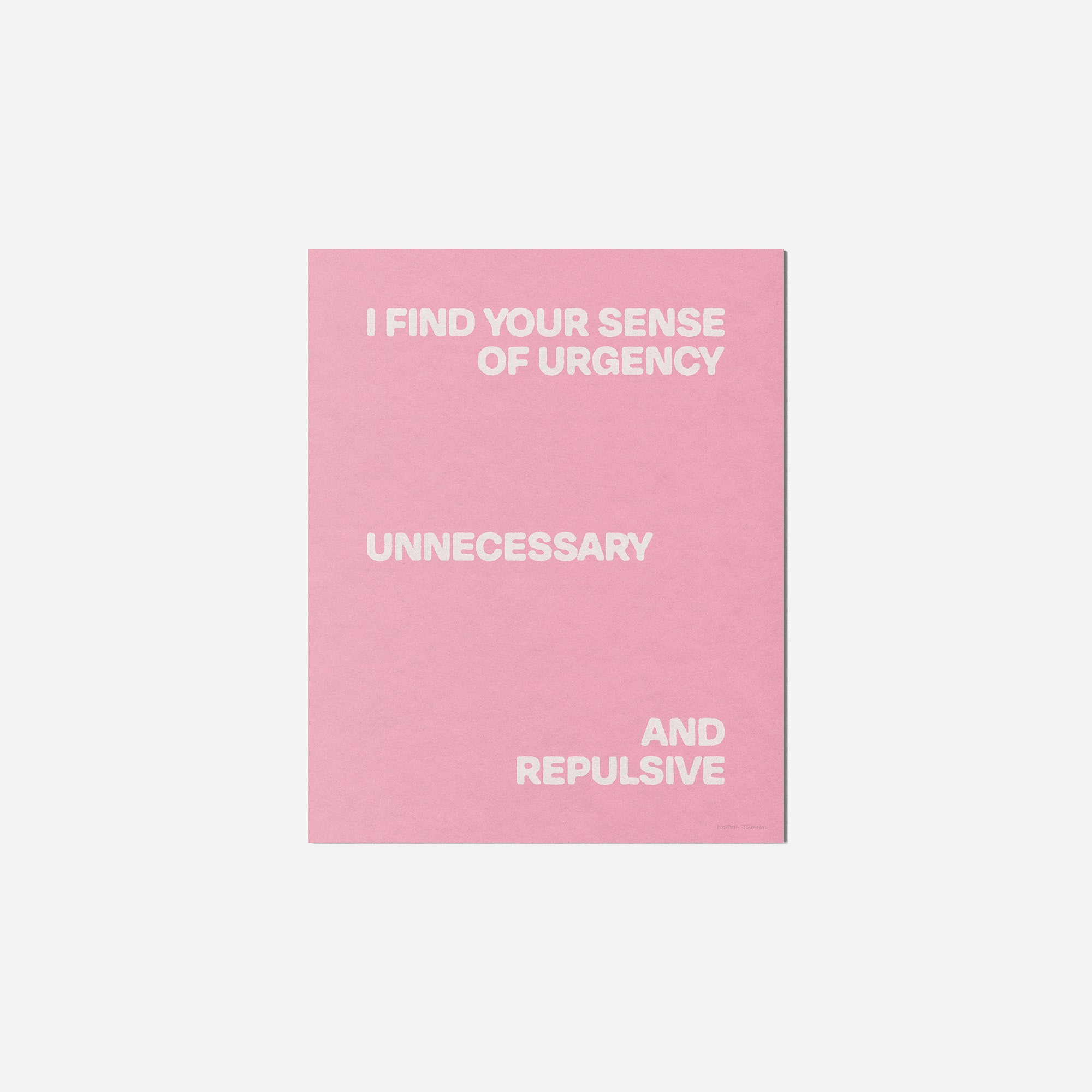 URGENCY PRINT