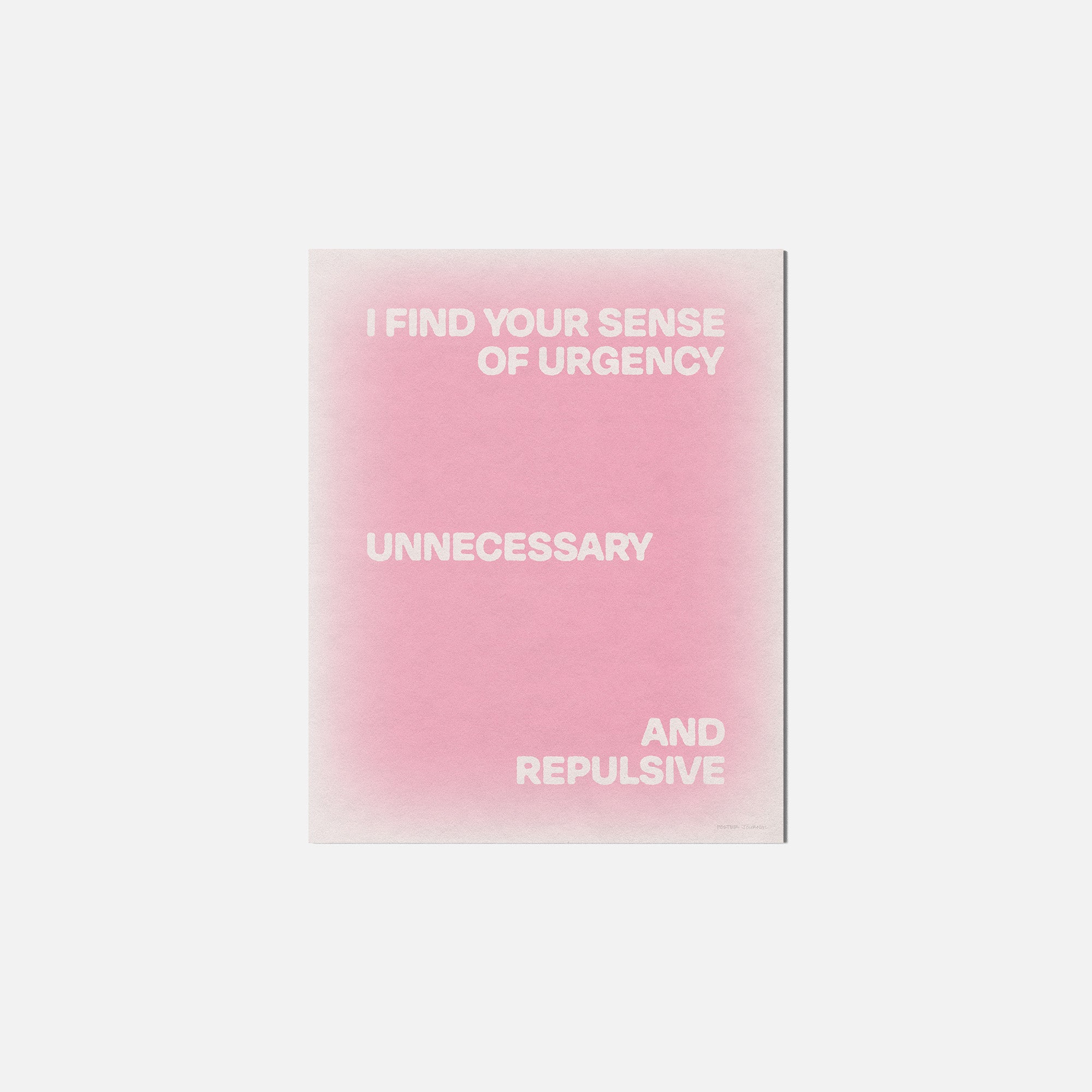 URGENCY PRINT