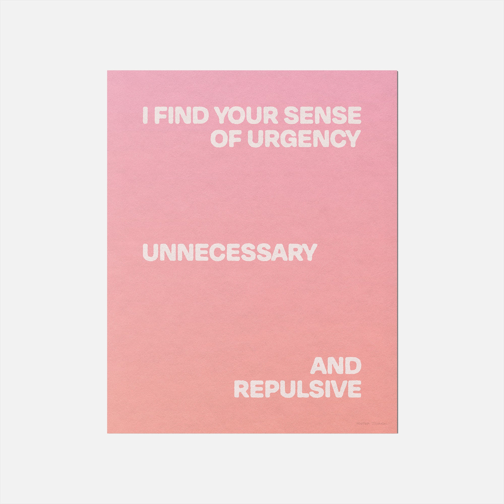 URGENCY PRINT