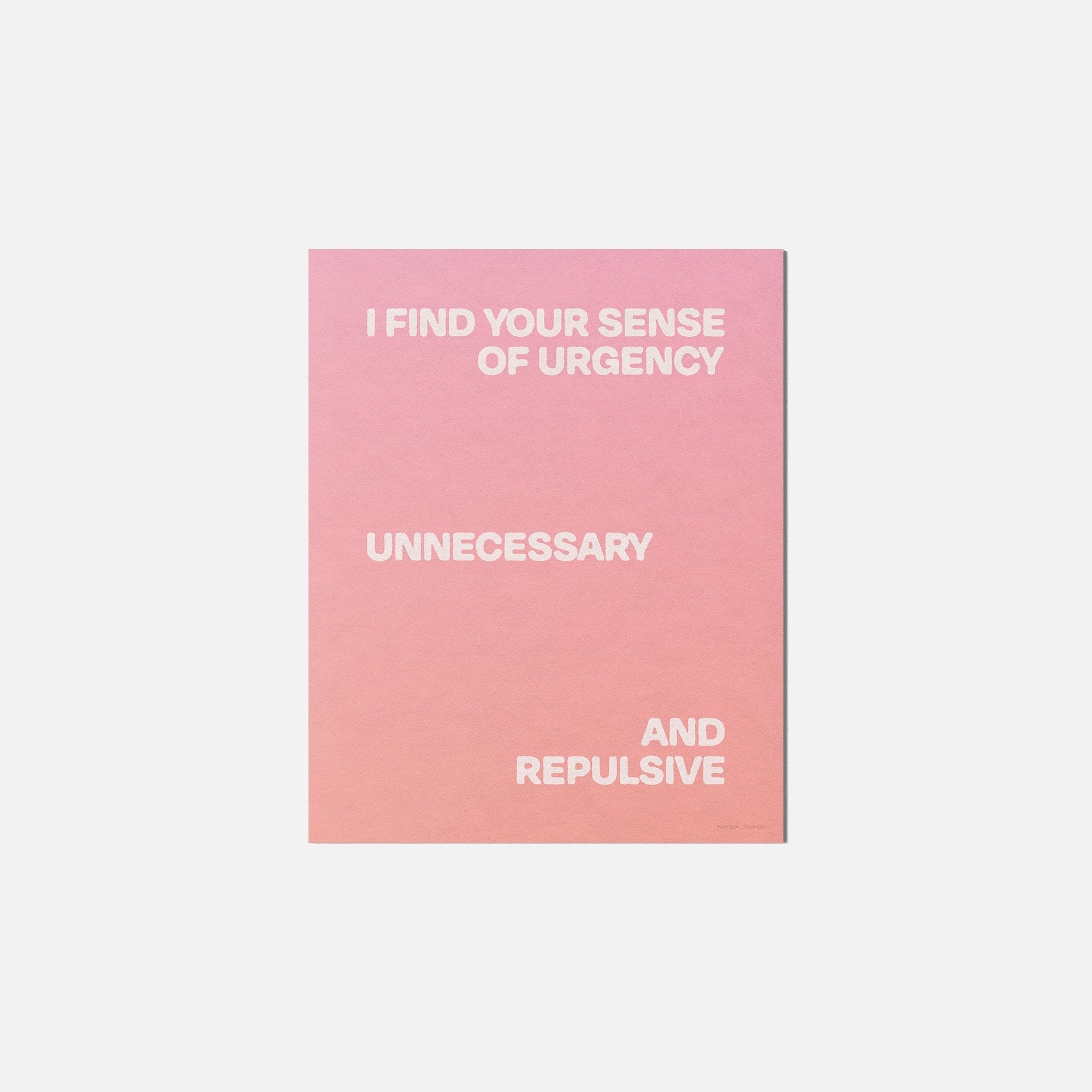 URGENCY PRINT