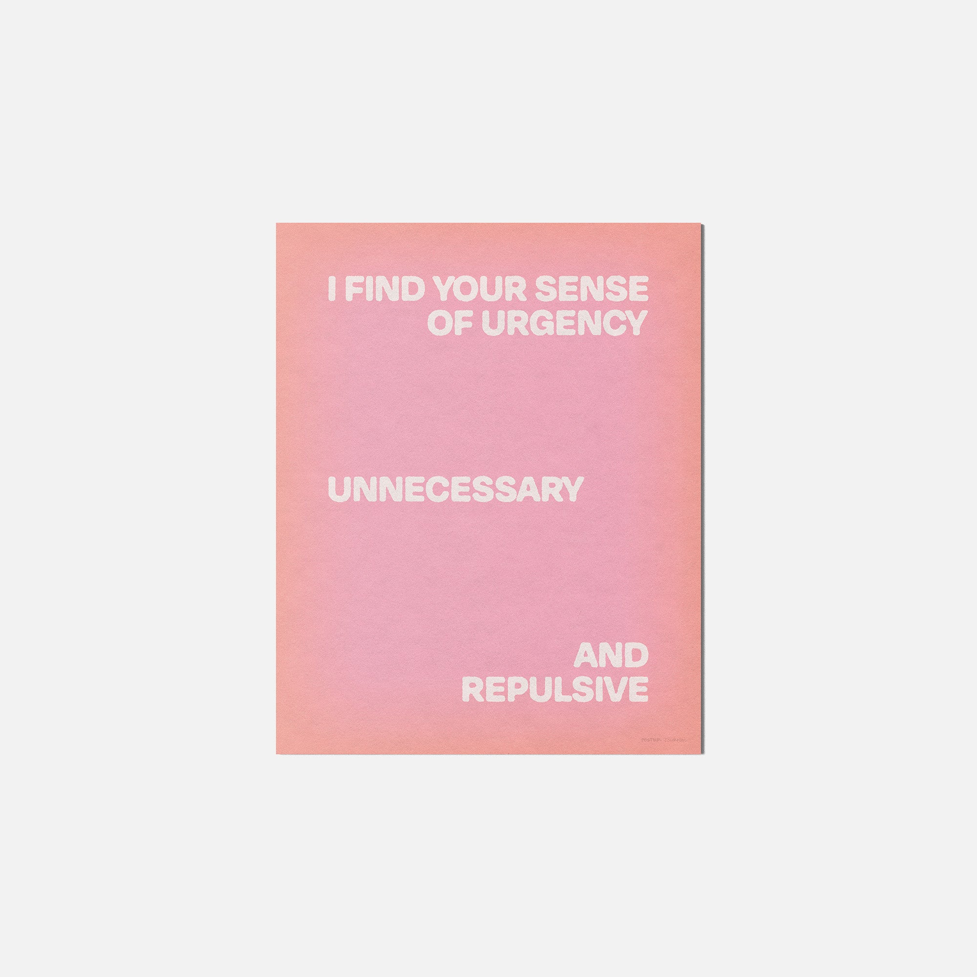 URGENCY PRINT