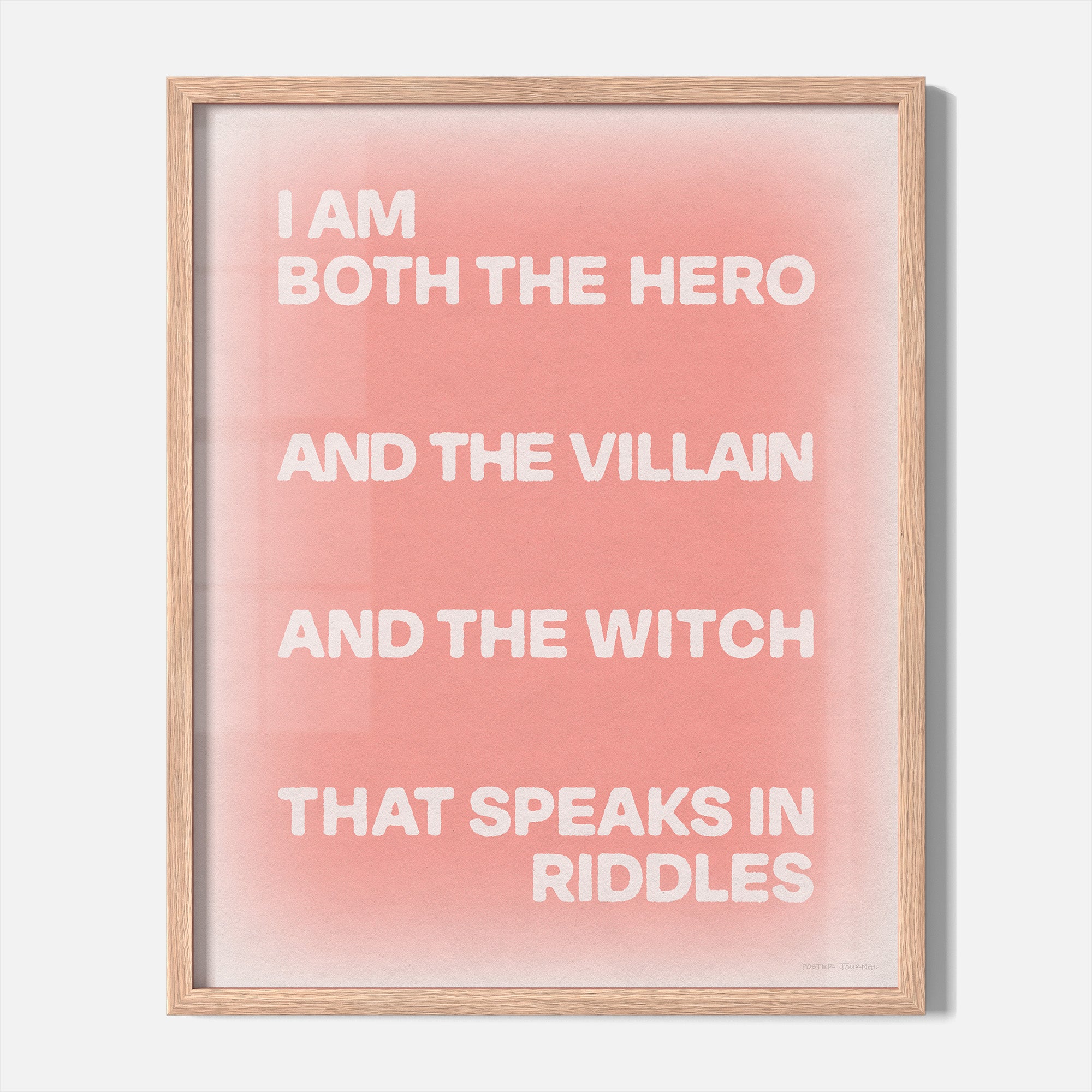 VILLAIN PRINT