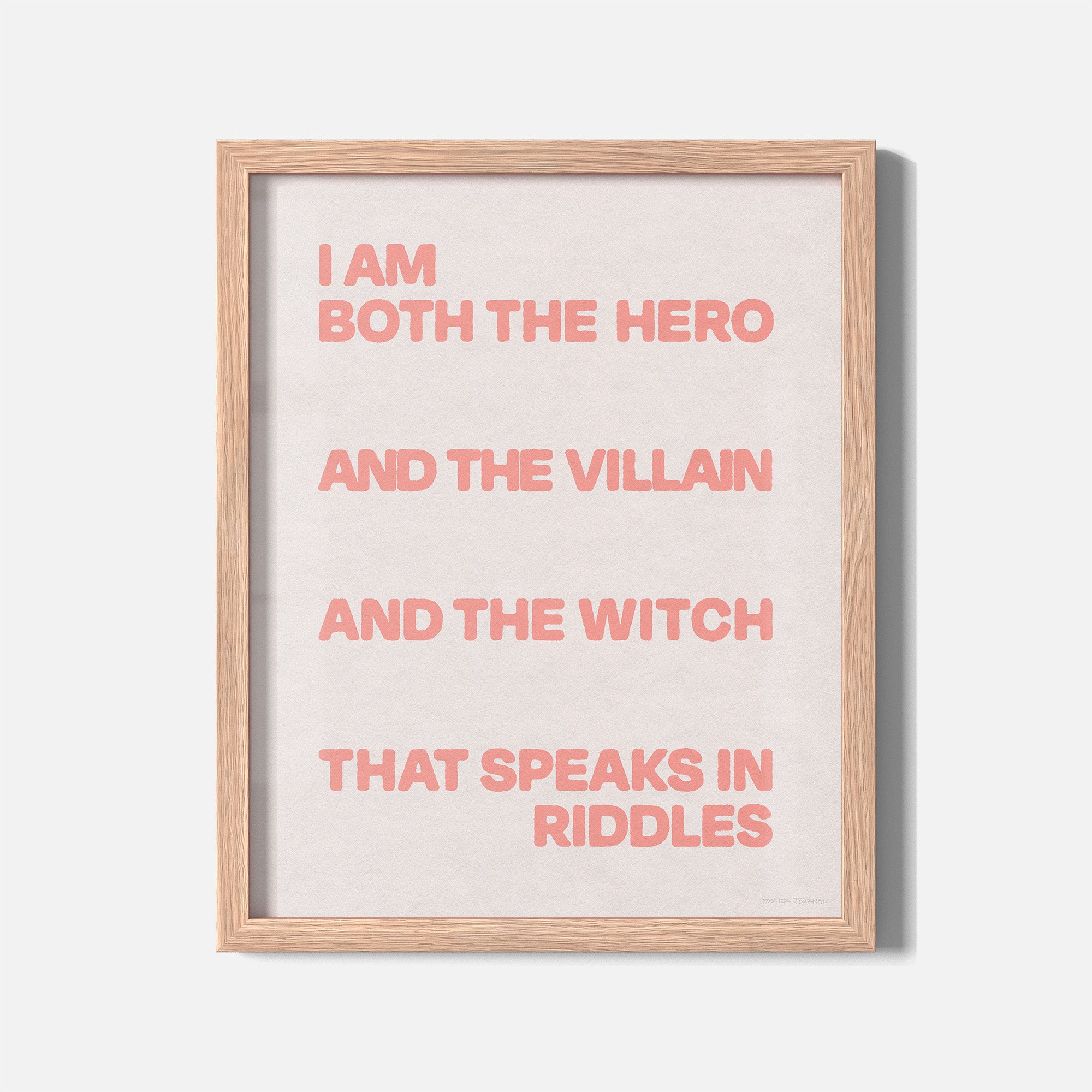 VILLAIN PRINT