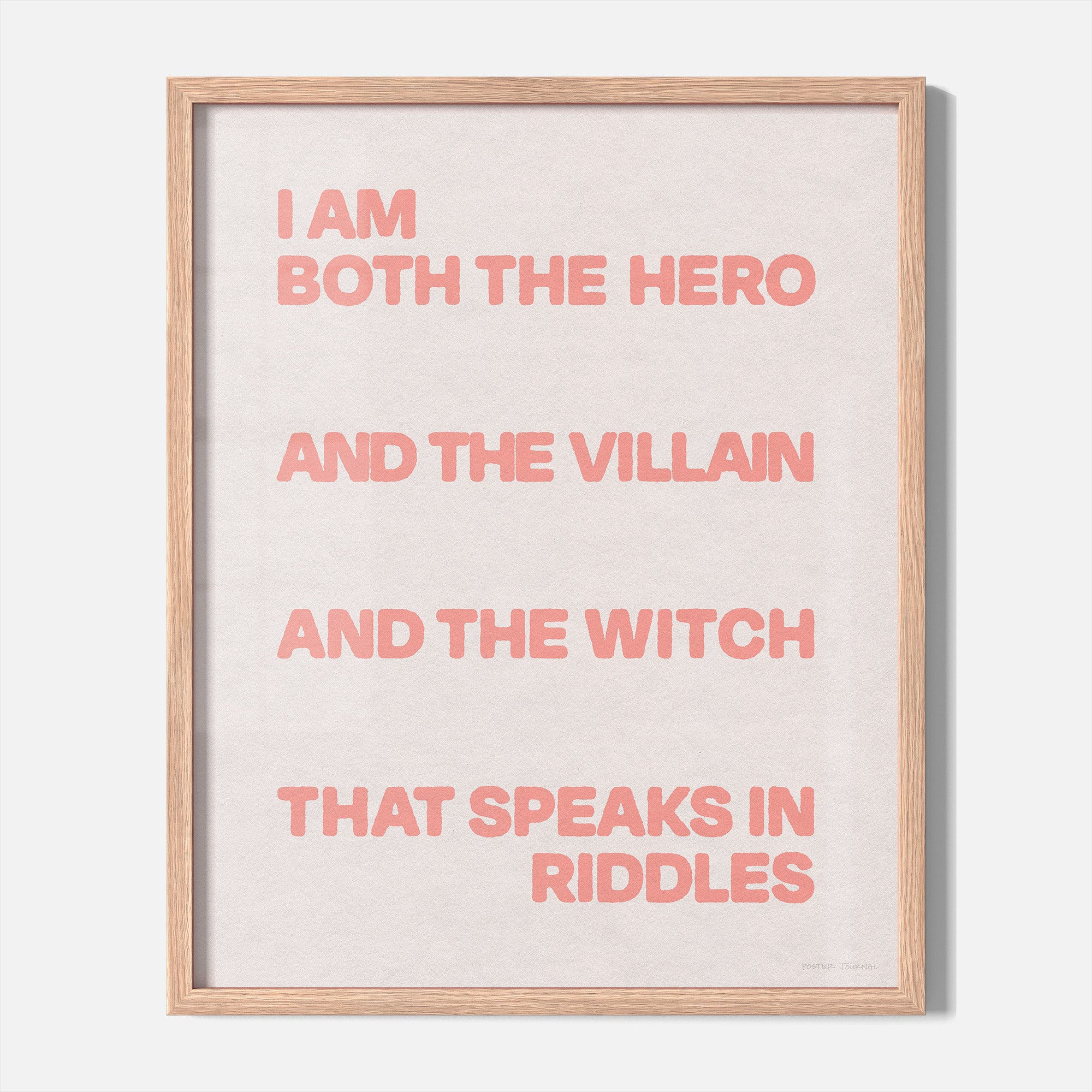 VILLAIN PRINT