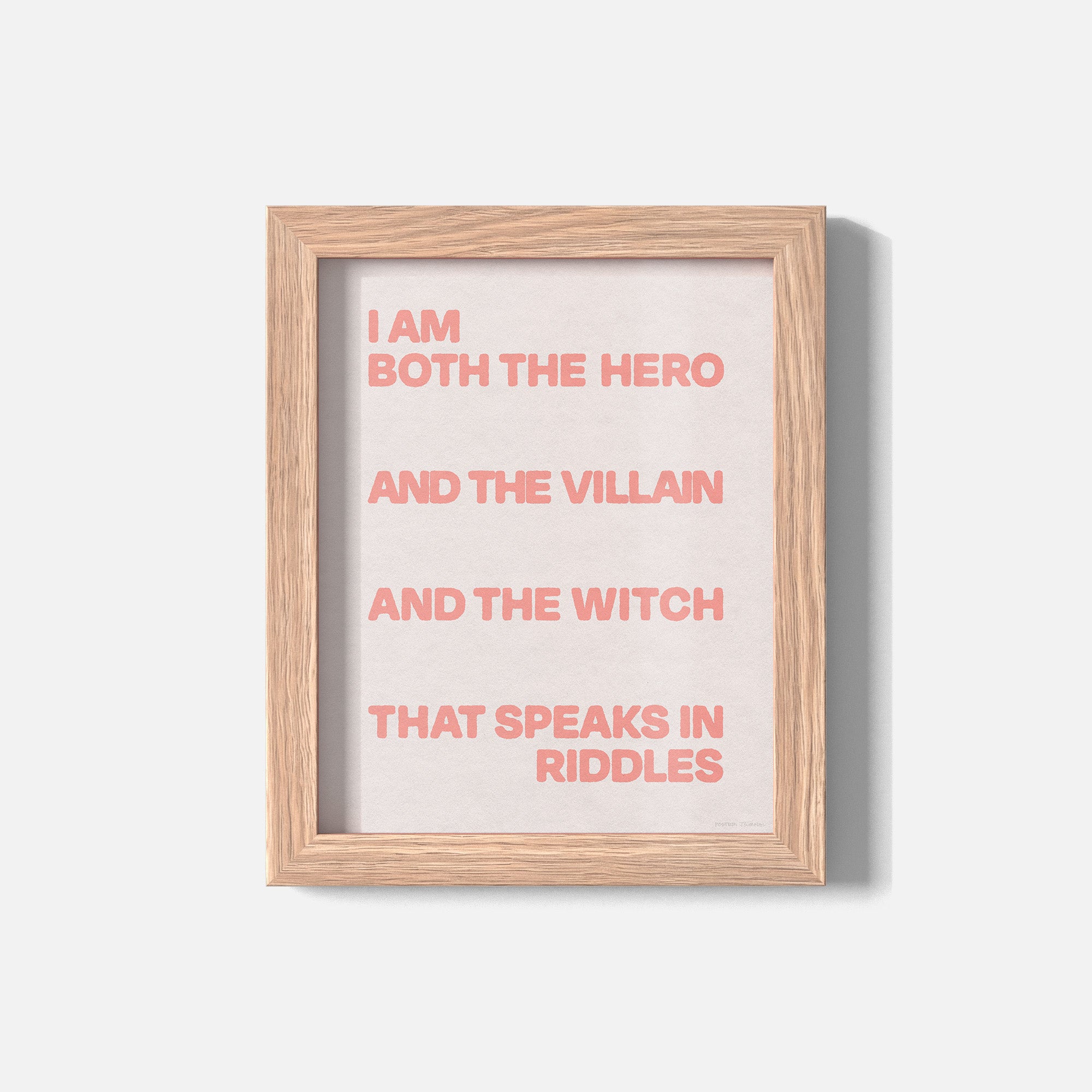 VILLAIN PRINT