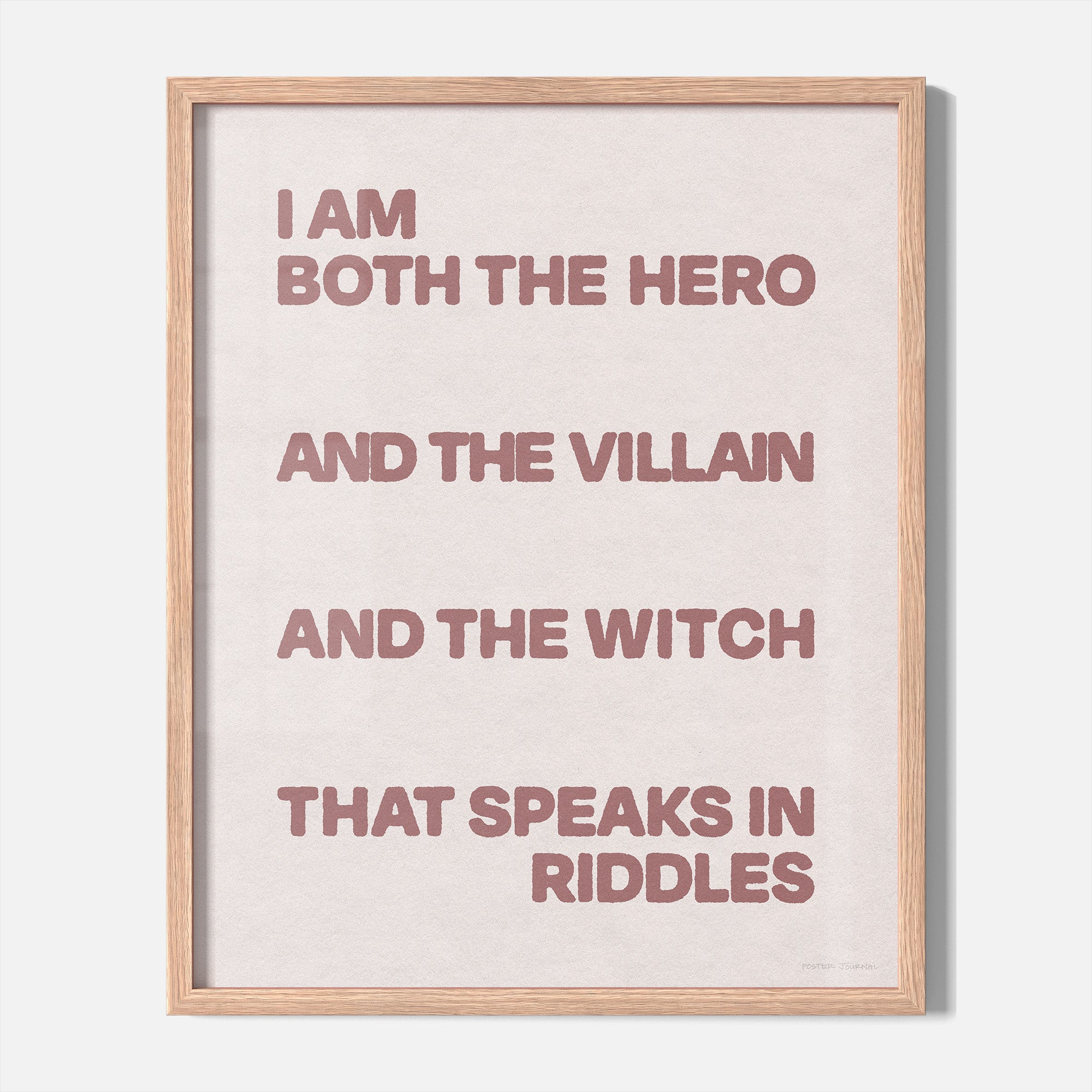 VILLAIN PRINT