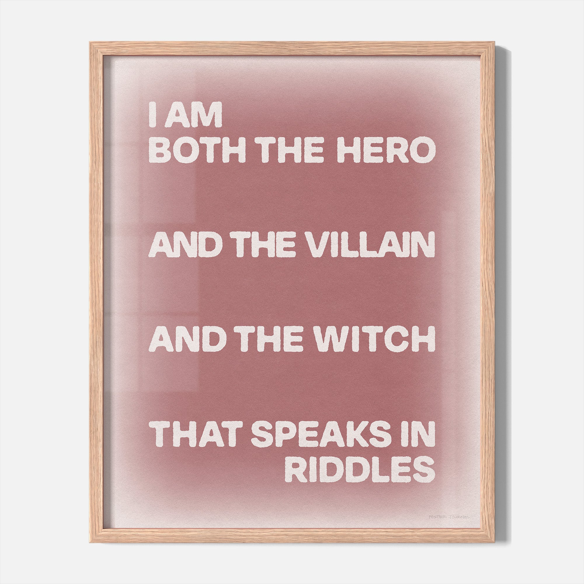VILLAIN PRINT
