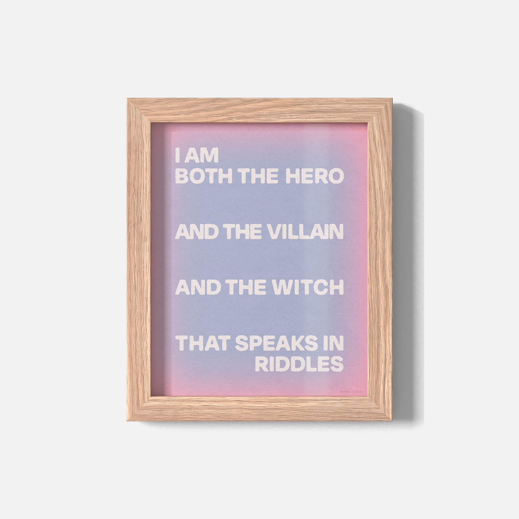 VILLAIN PRINT