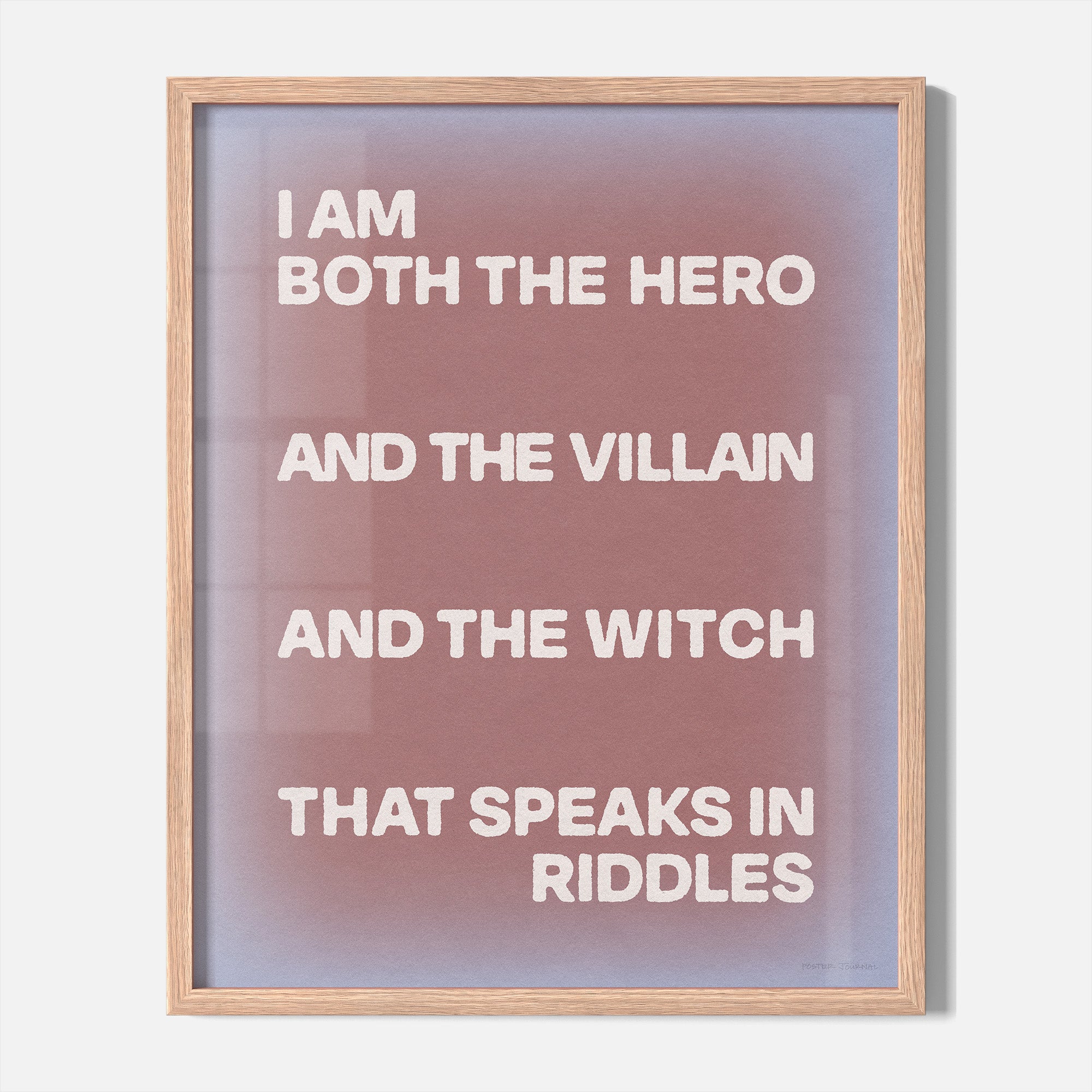 VILLAIN PRINT