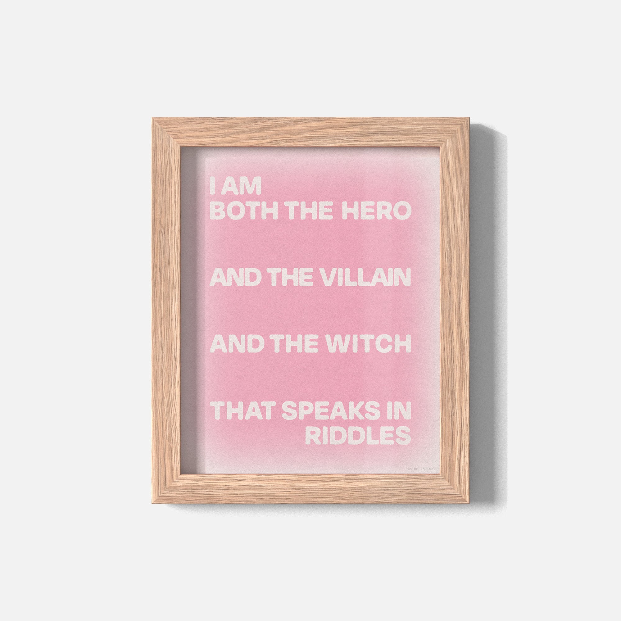 VILLAIN PRINT