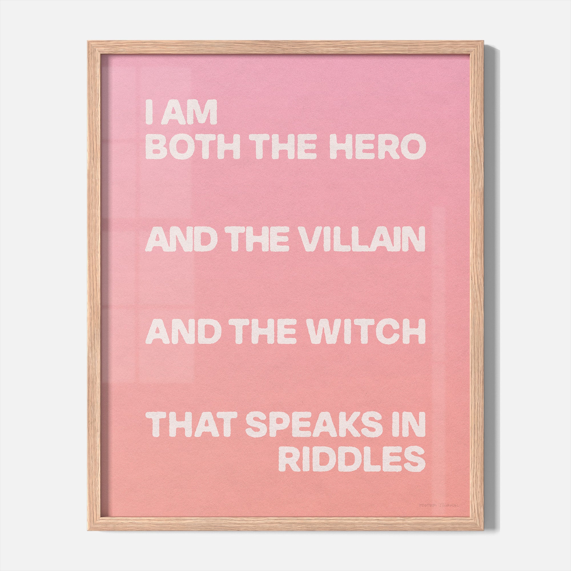 VILLAIN PRINT