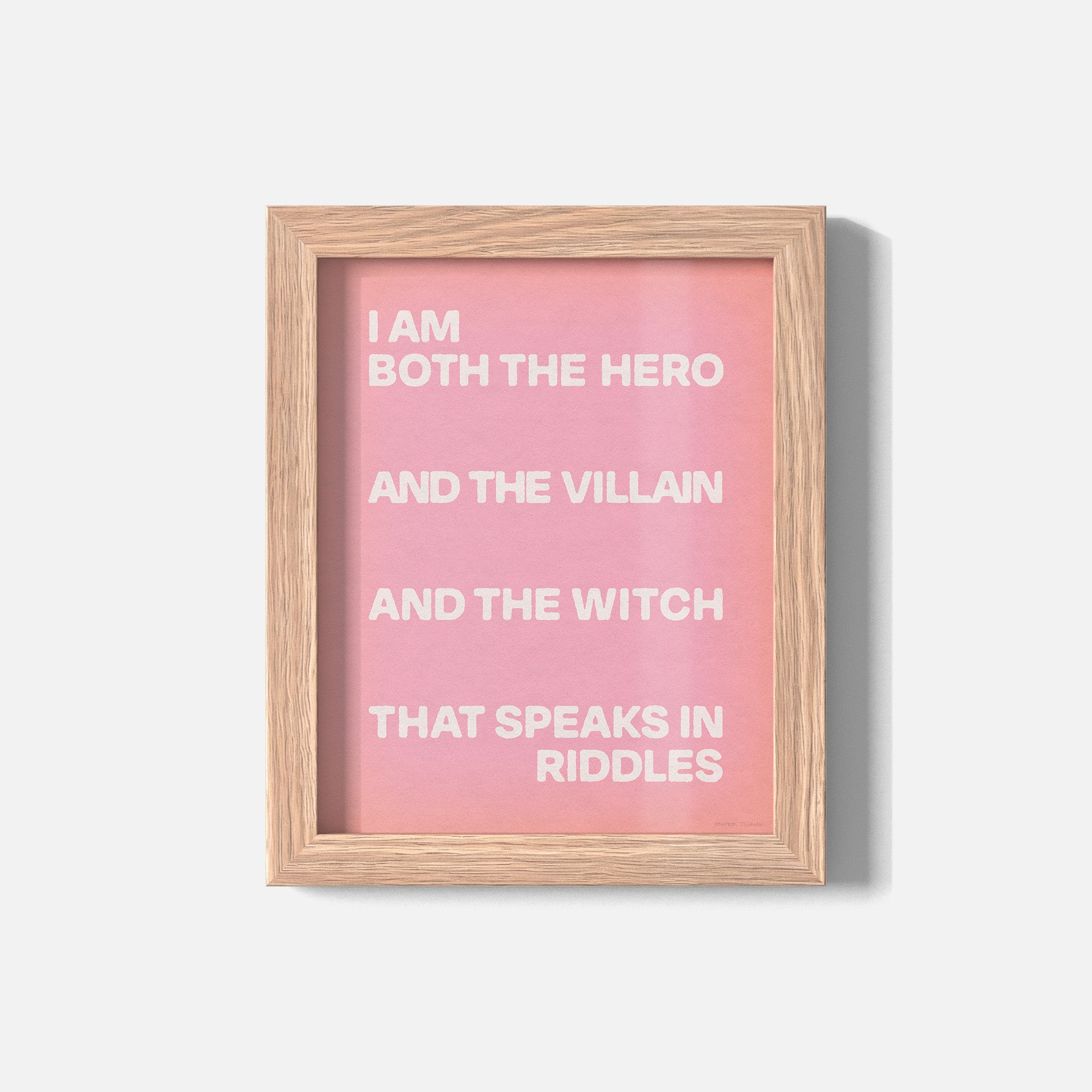 VILLAIN PRINT