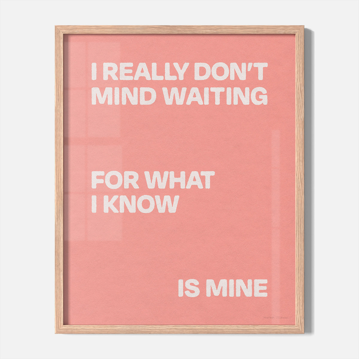 WAITING PRINT