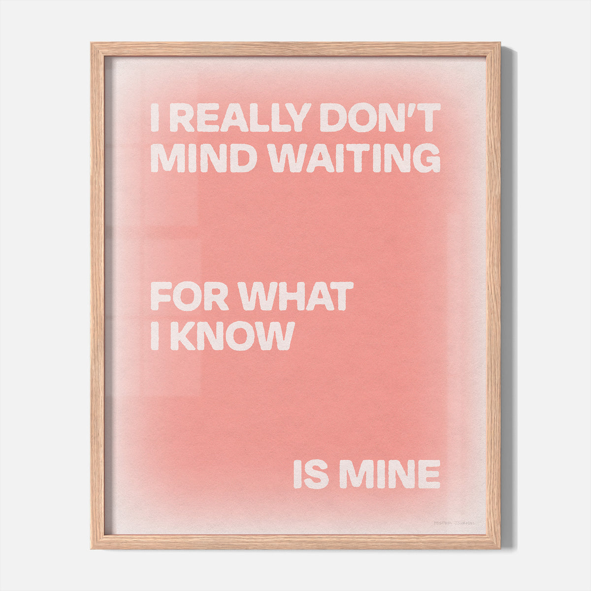 WAITING PRINT