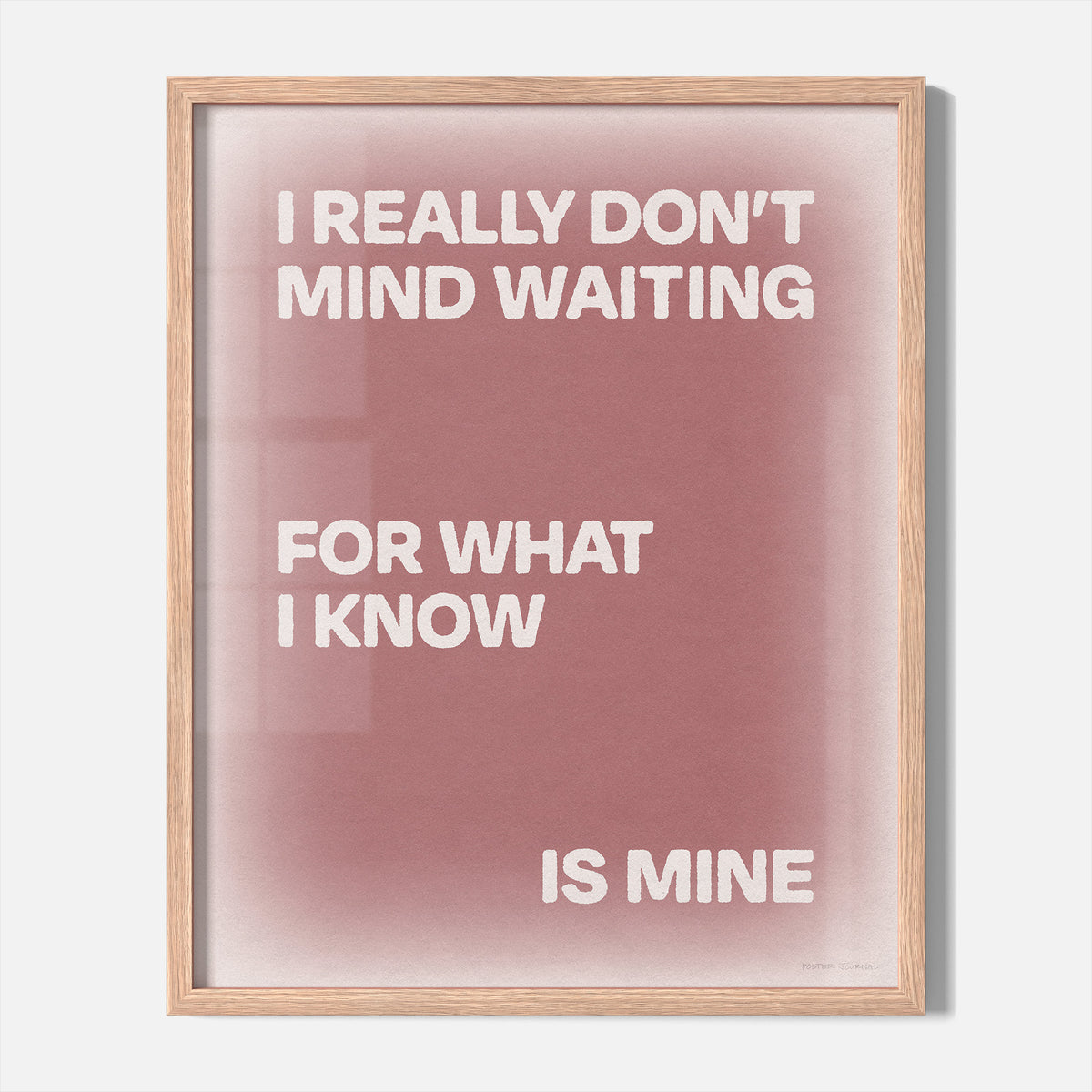 WAITING PRINT