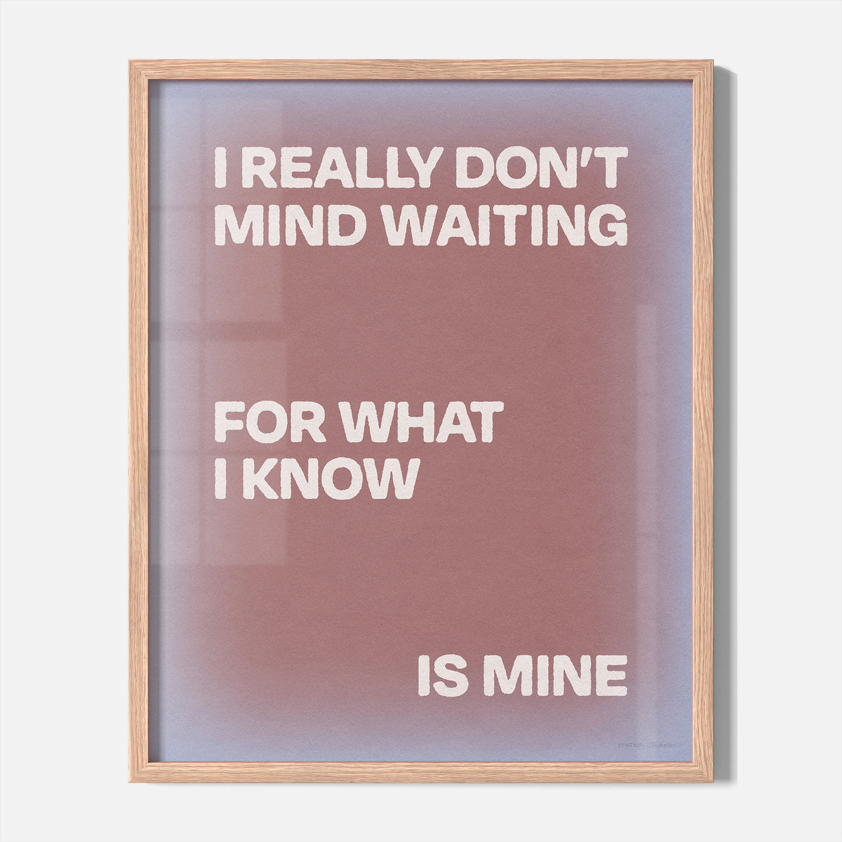 WAITING PRINT