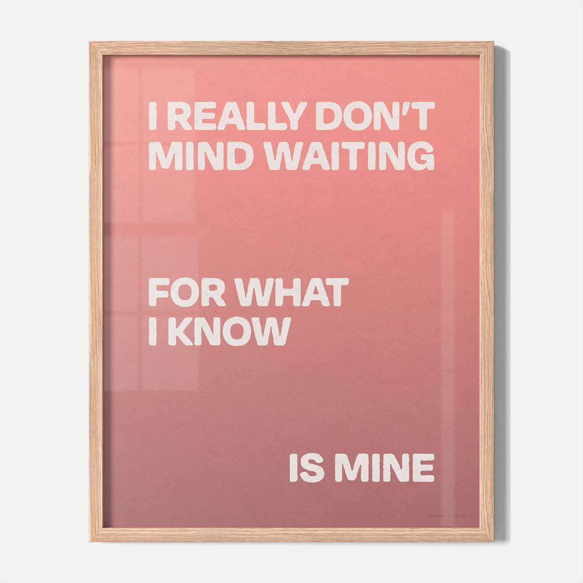 WAITING PRINT