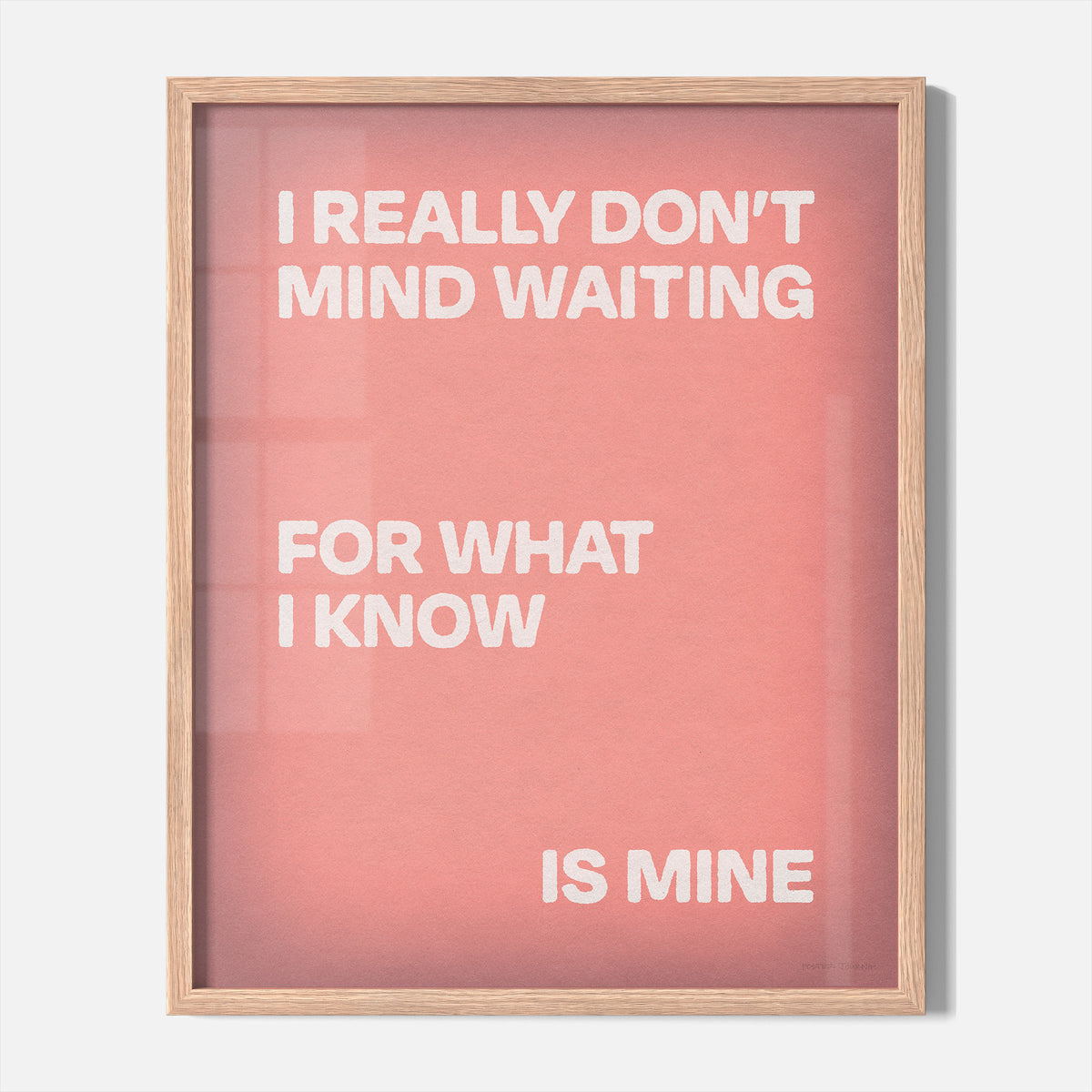 WAITING PRINT