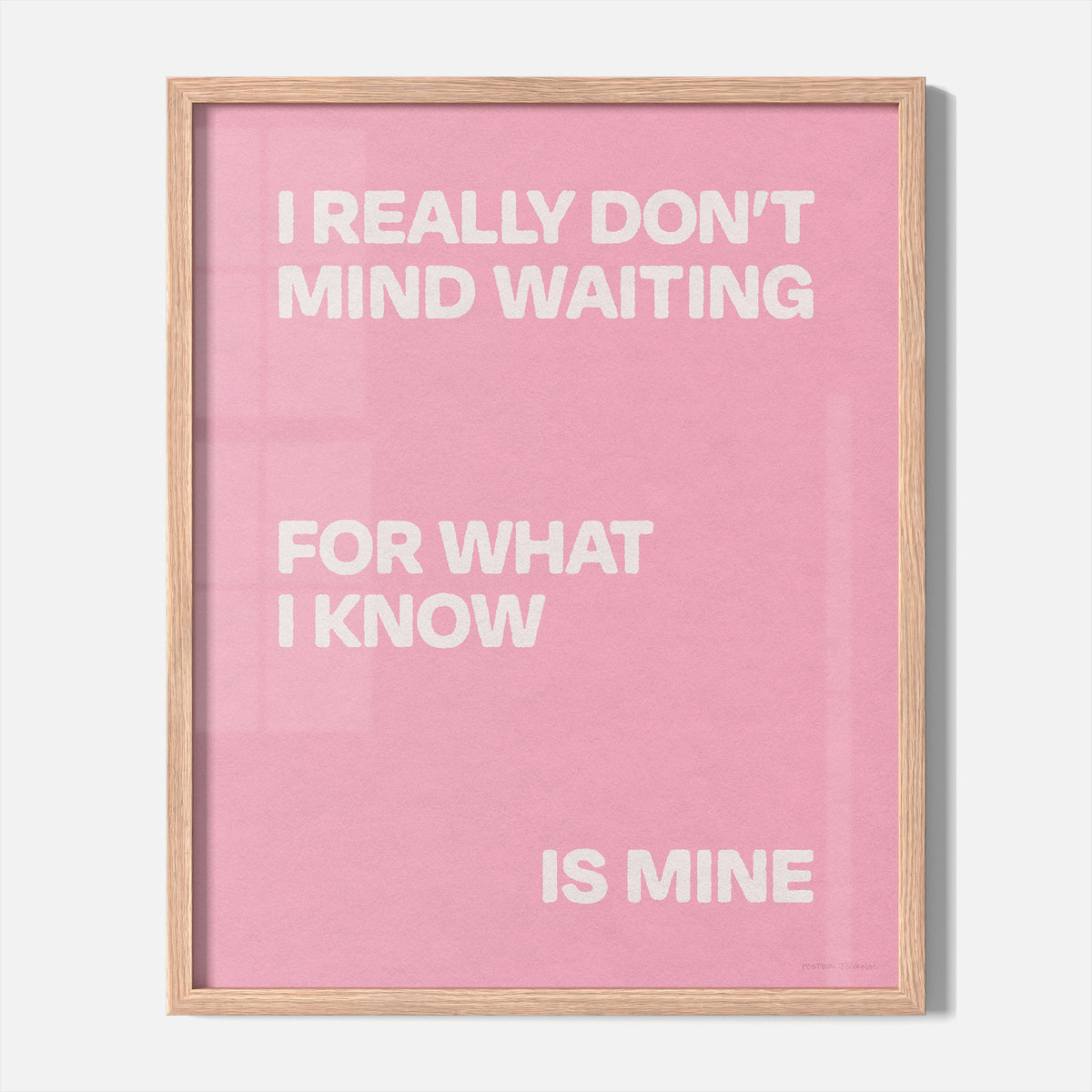 WAITING PRINT
