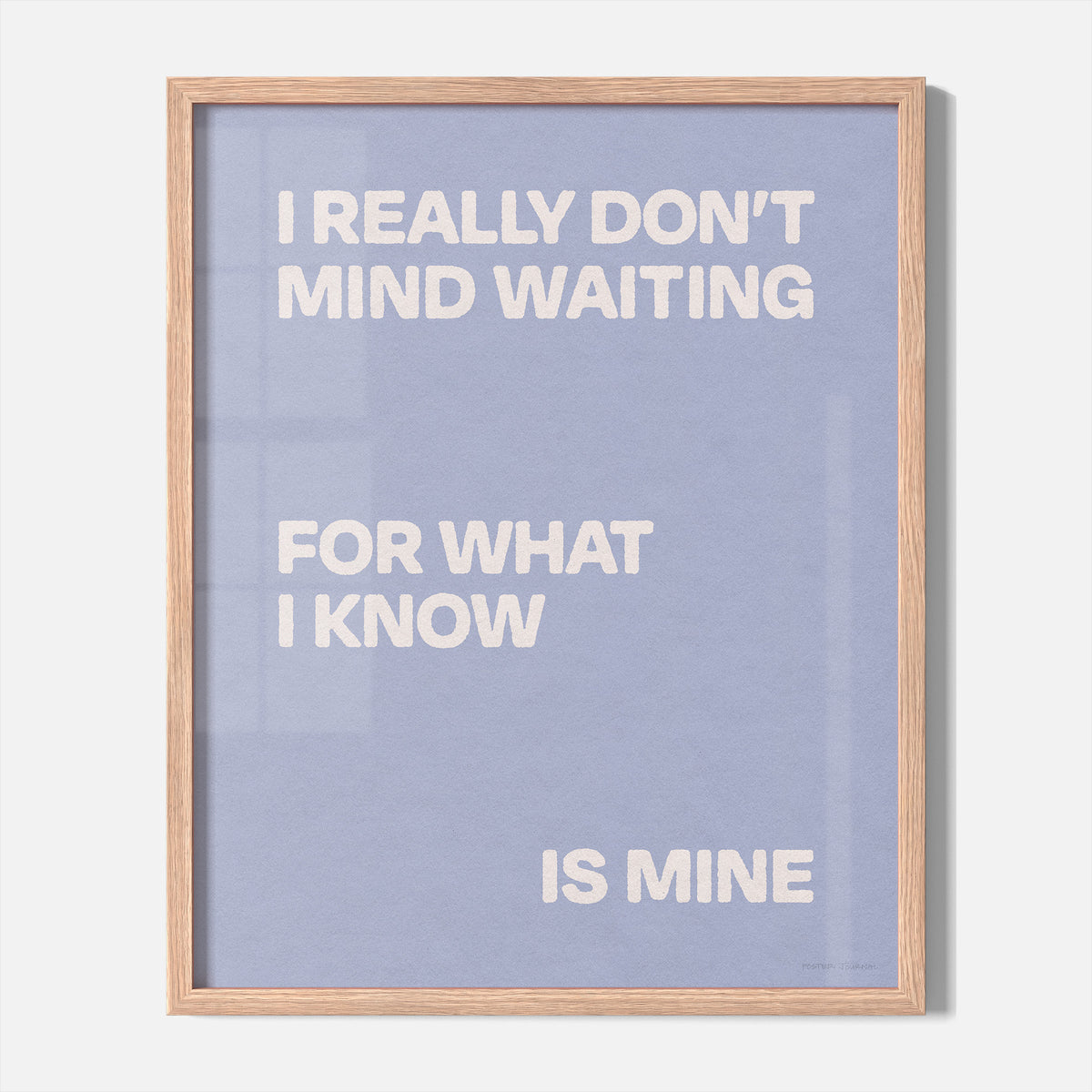 WAITING PRINT