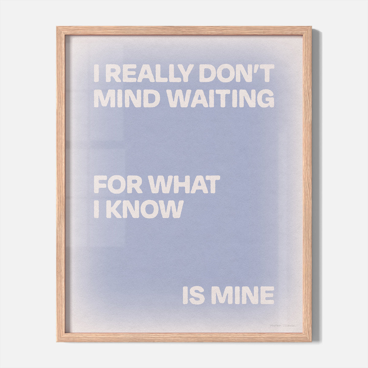 WAITING PRINT