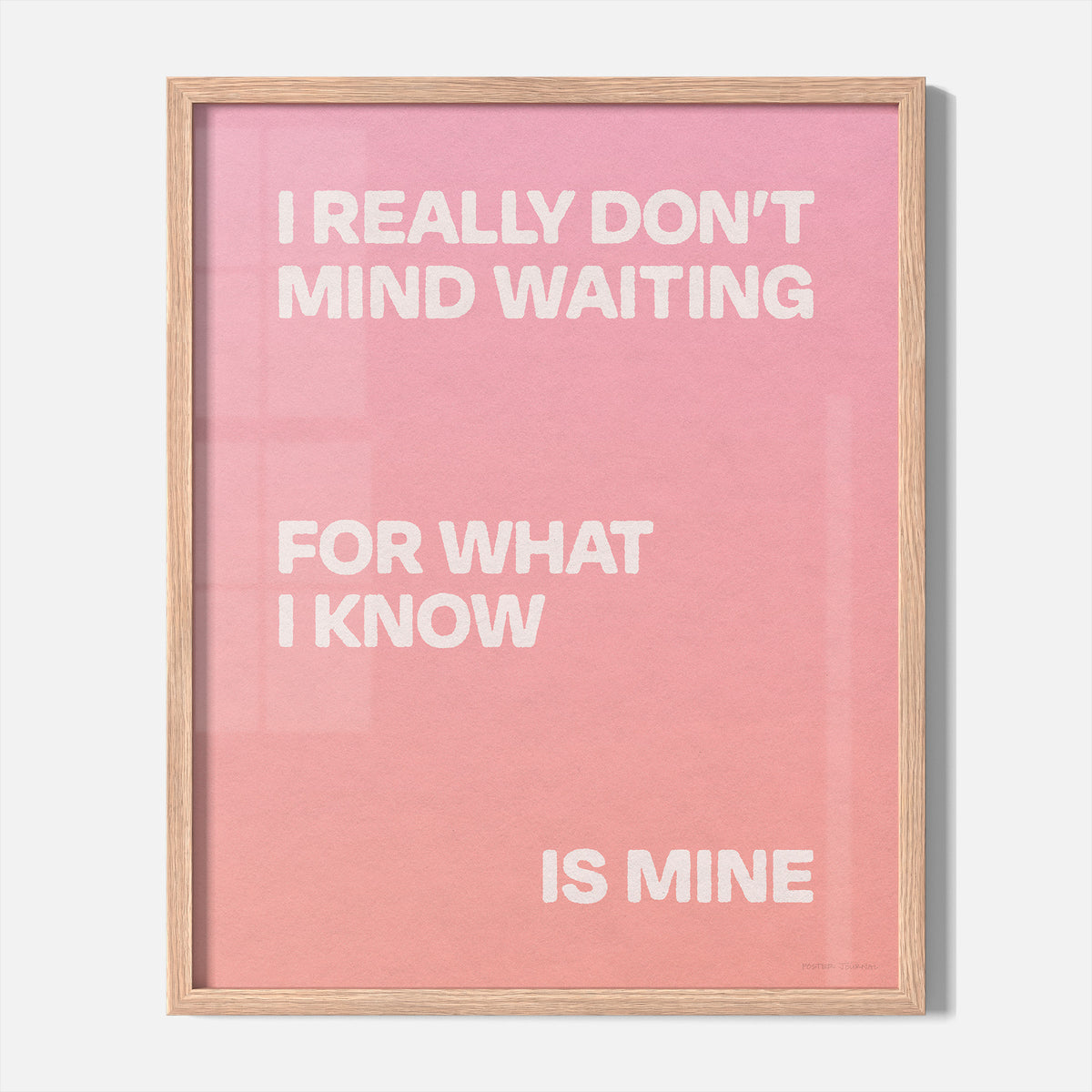 WAITING PRINT