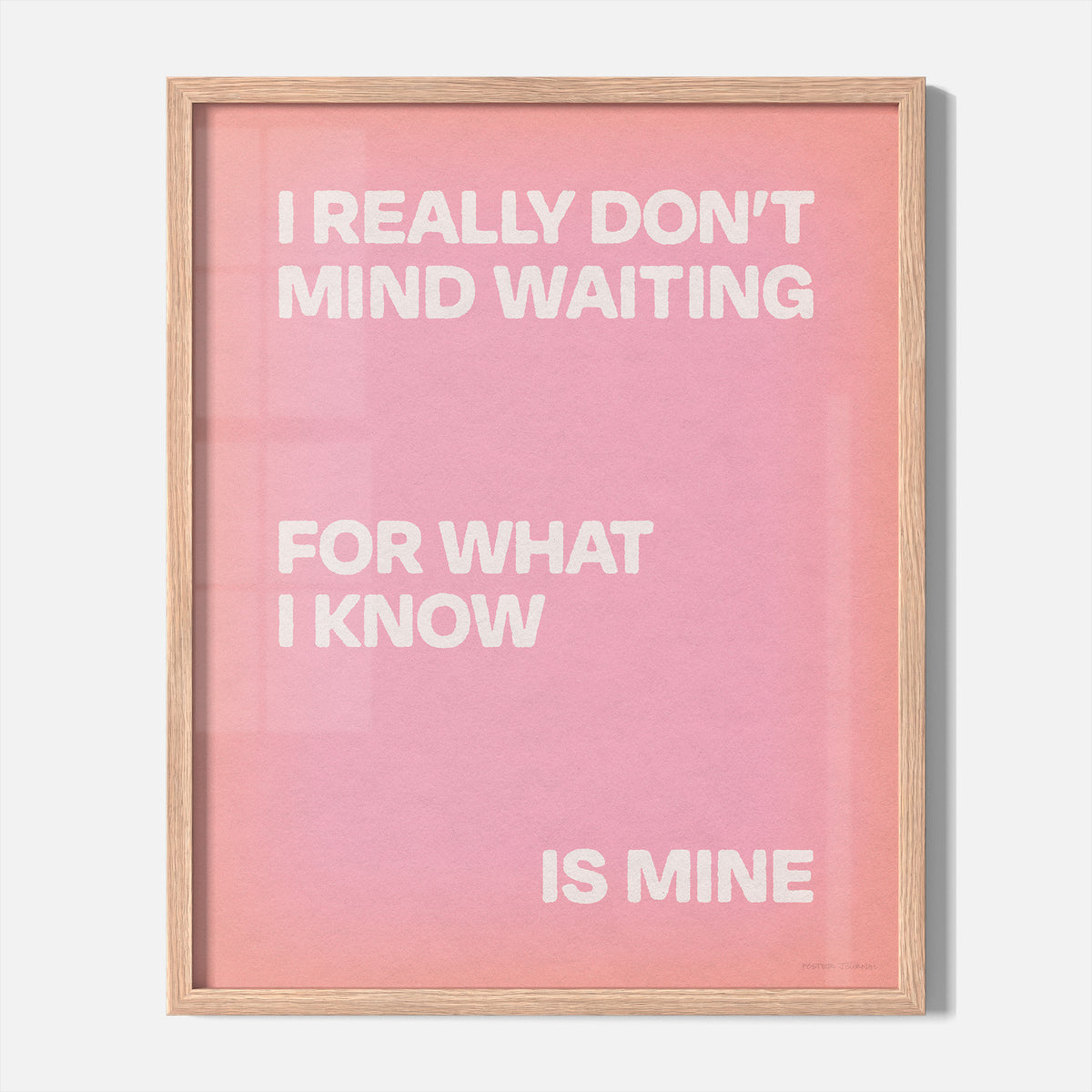 WAITING PRINT