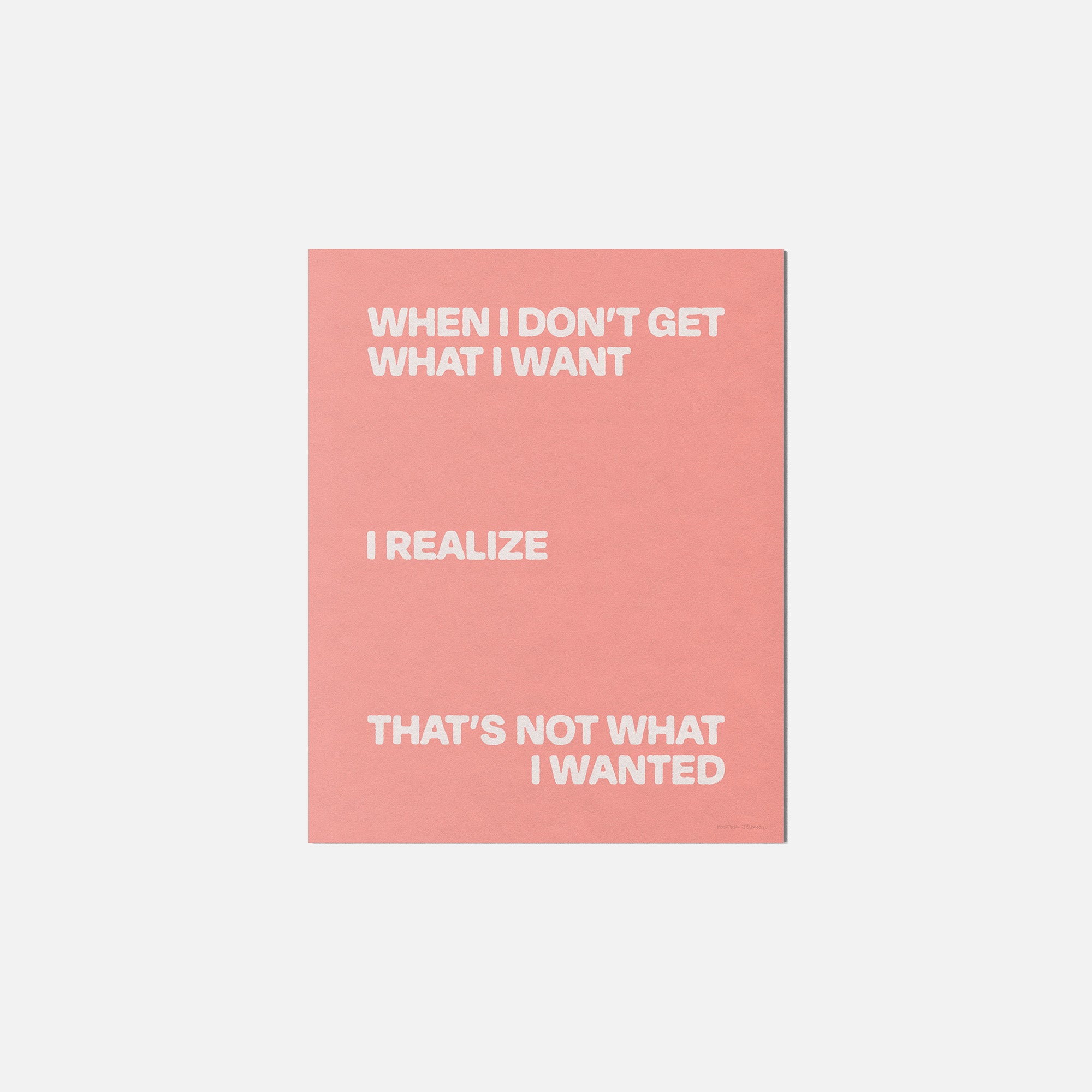 WANTED PRINT