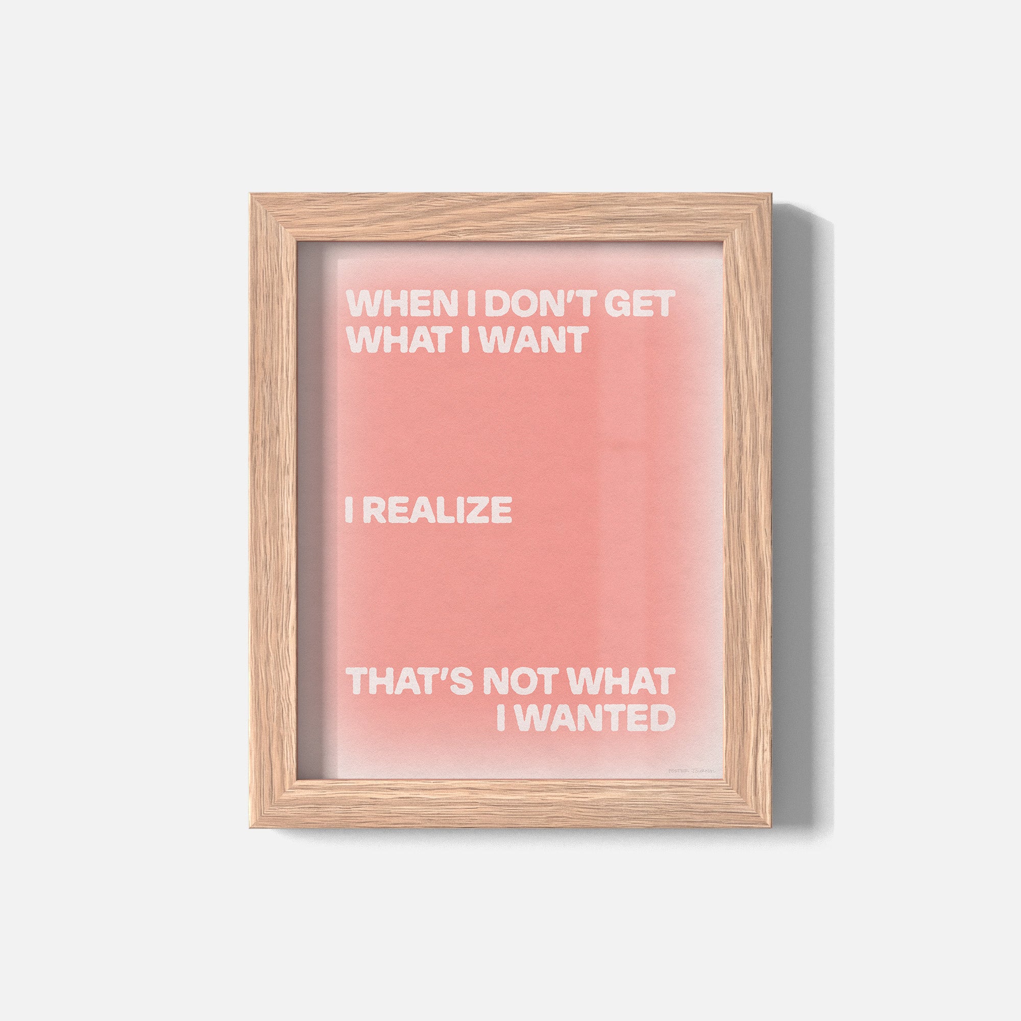 WANTED PRINT