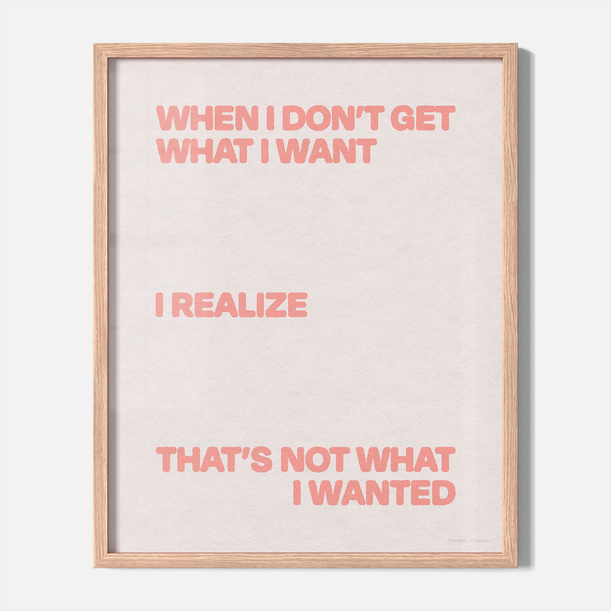 WANTED PRINT