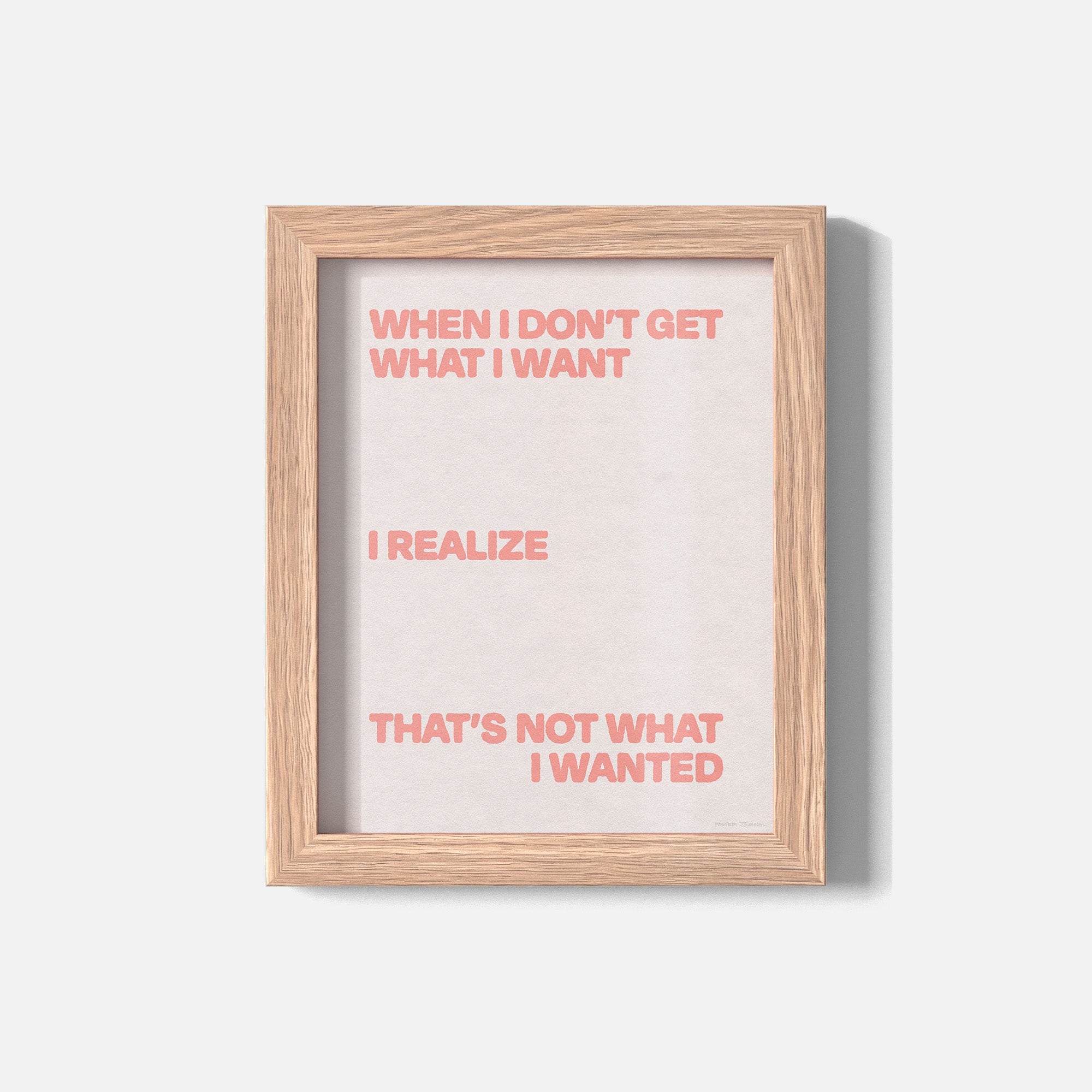 WANTED PRINT