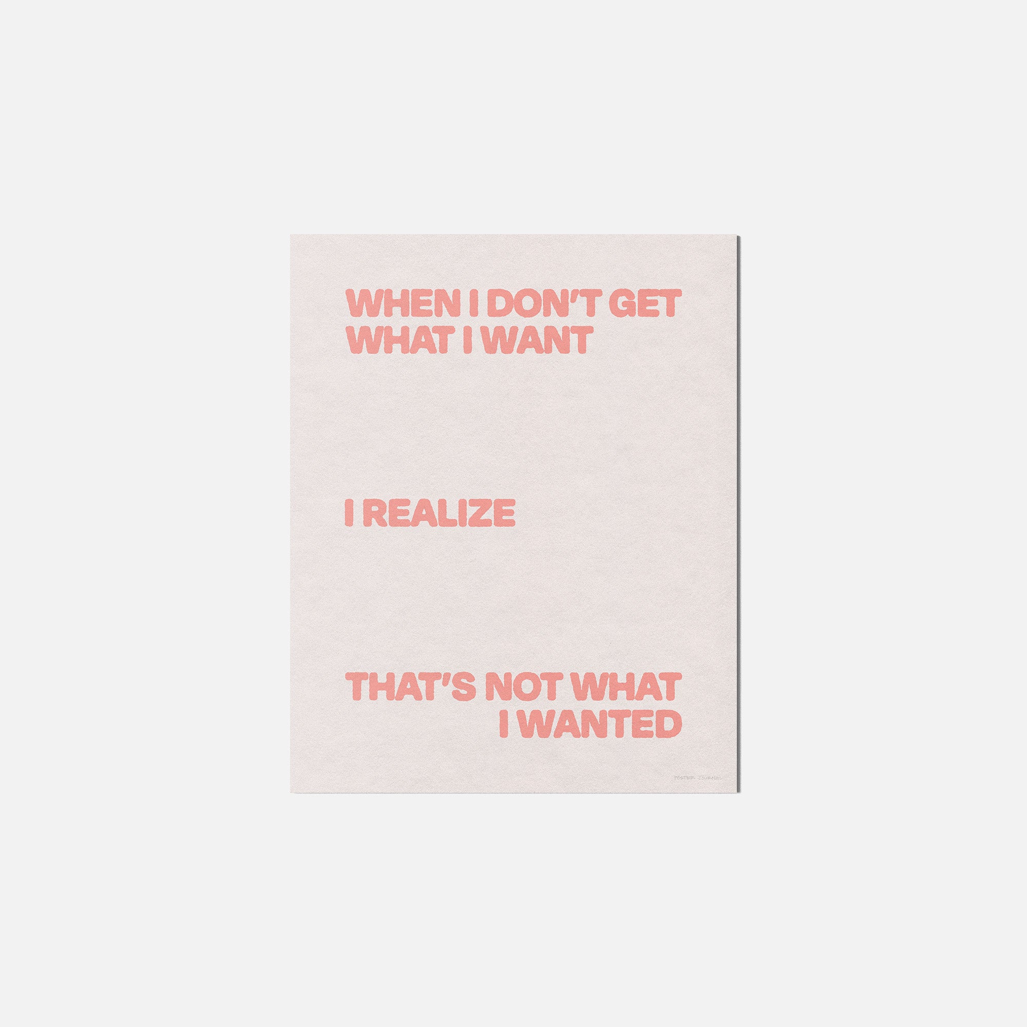 WANTED PRINT