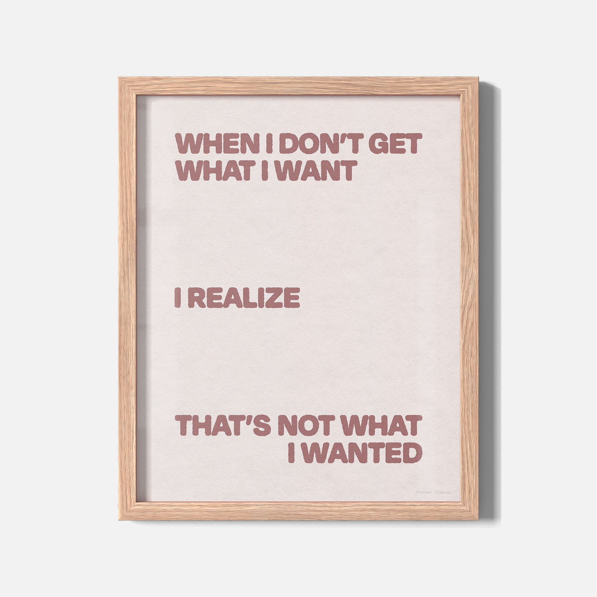 WANTED PRINT