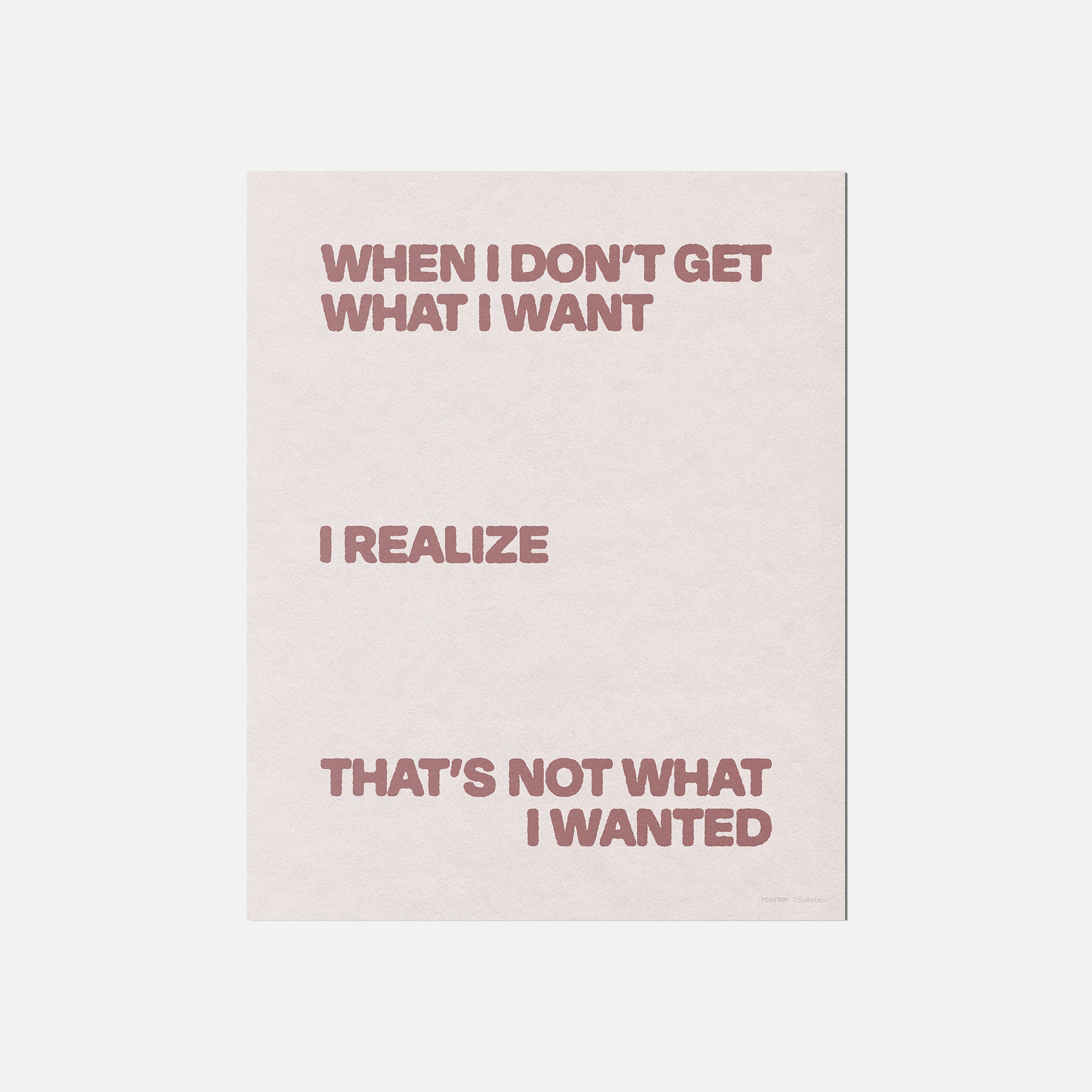 WANTED PRINT