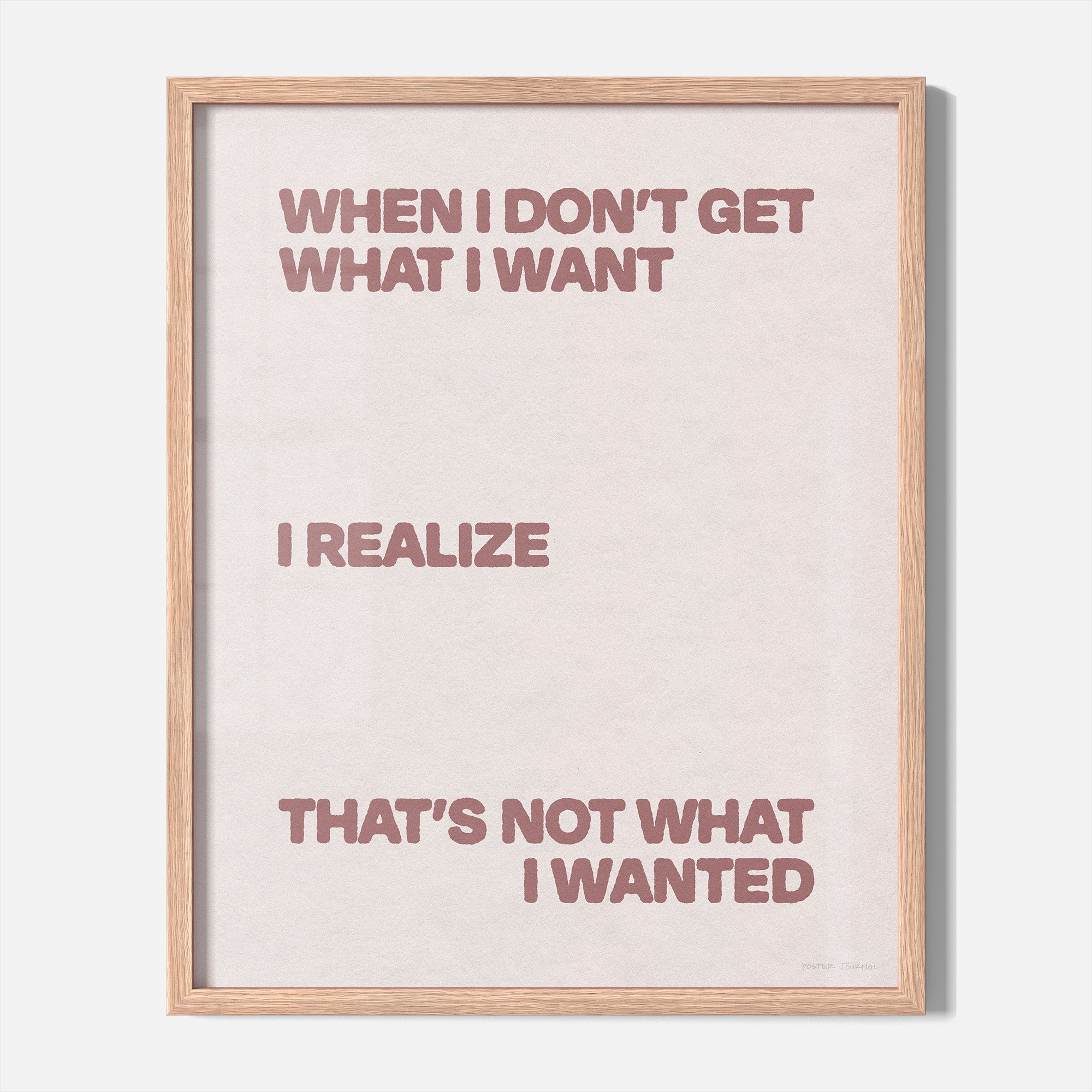 WANTED PRINT
